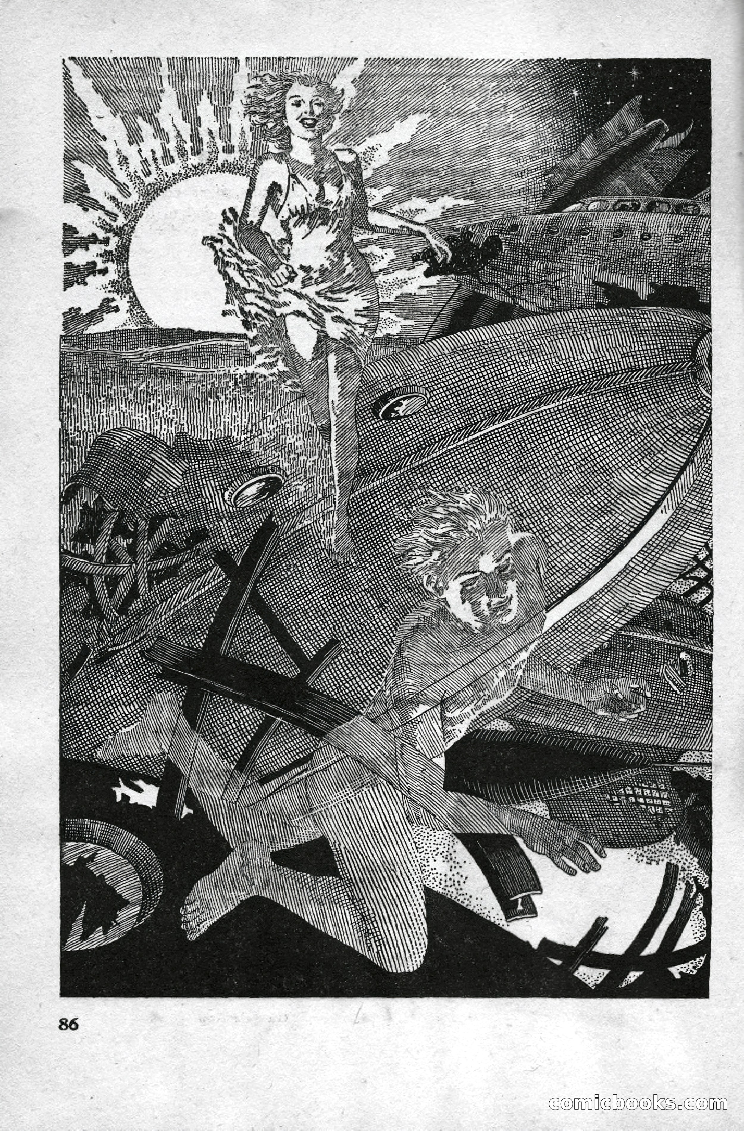 Super Science Stories, April 1951 — page 86 of 116