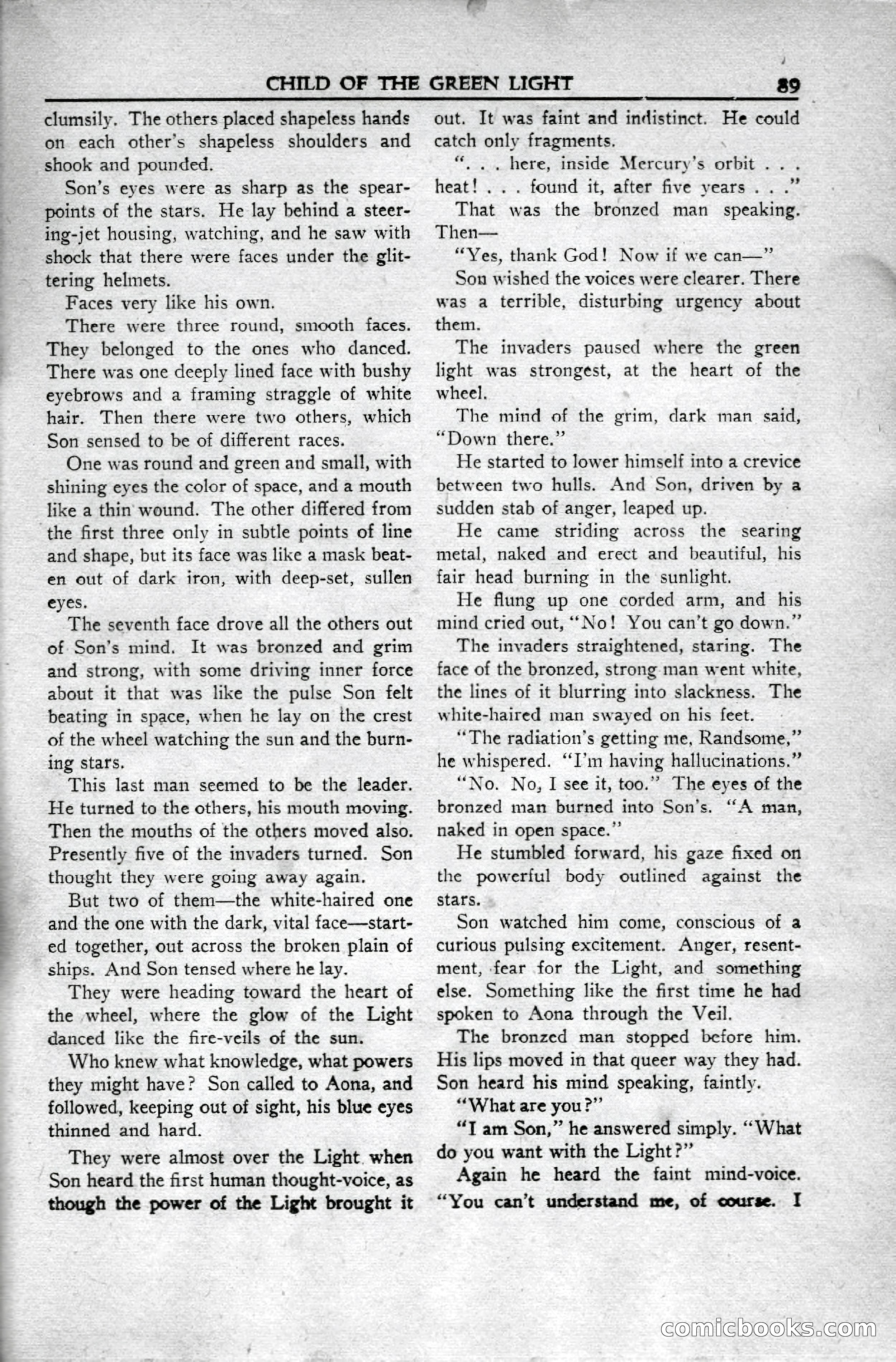 Super Science Stories, April 1951 — page 89 of 116