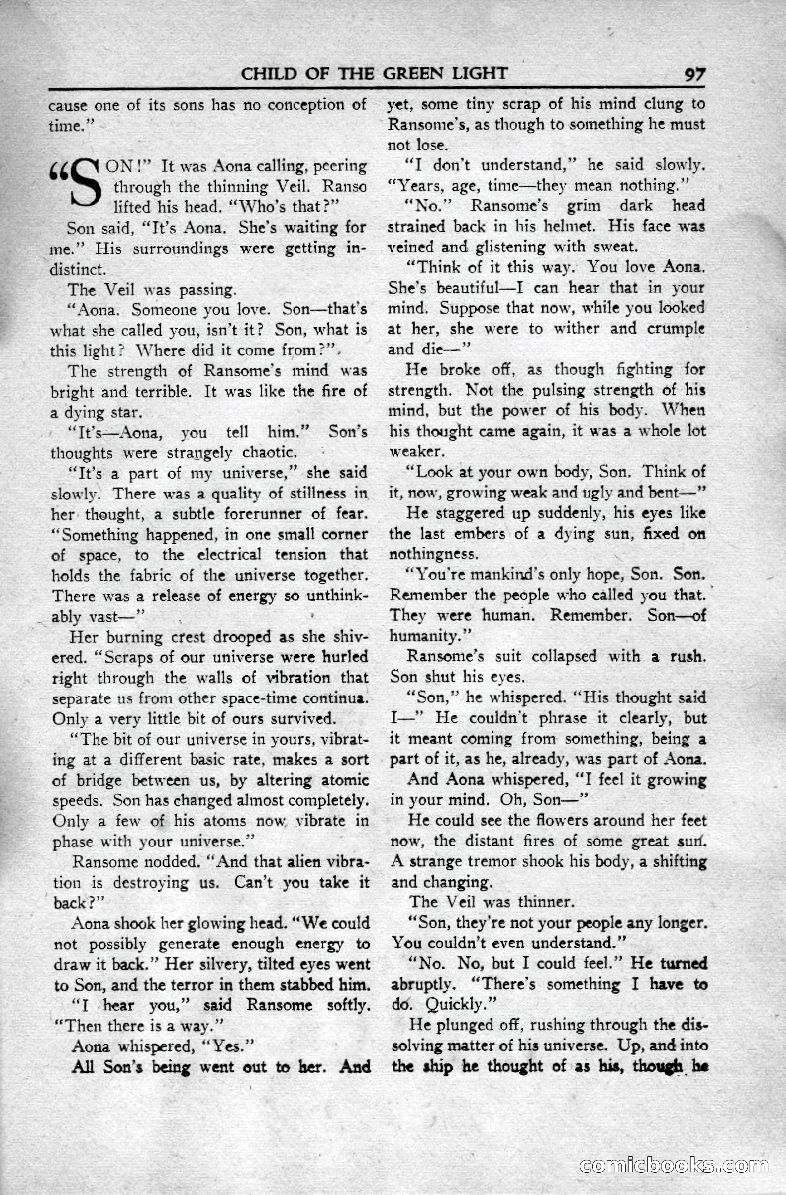 Super Science Stories, April 1951 — page 97 of 116