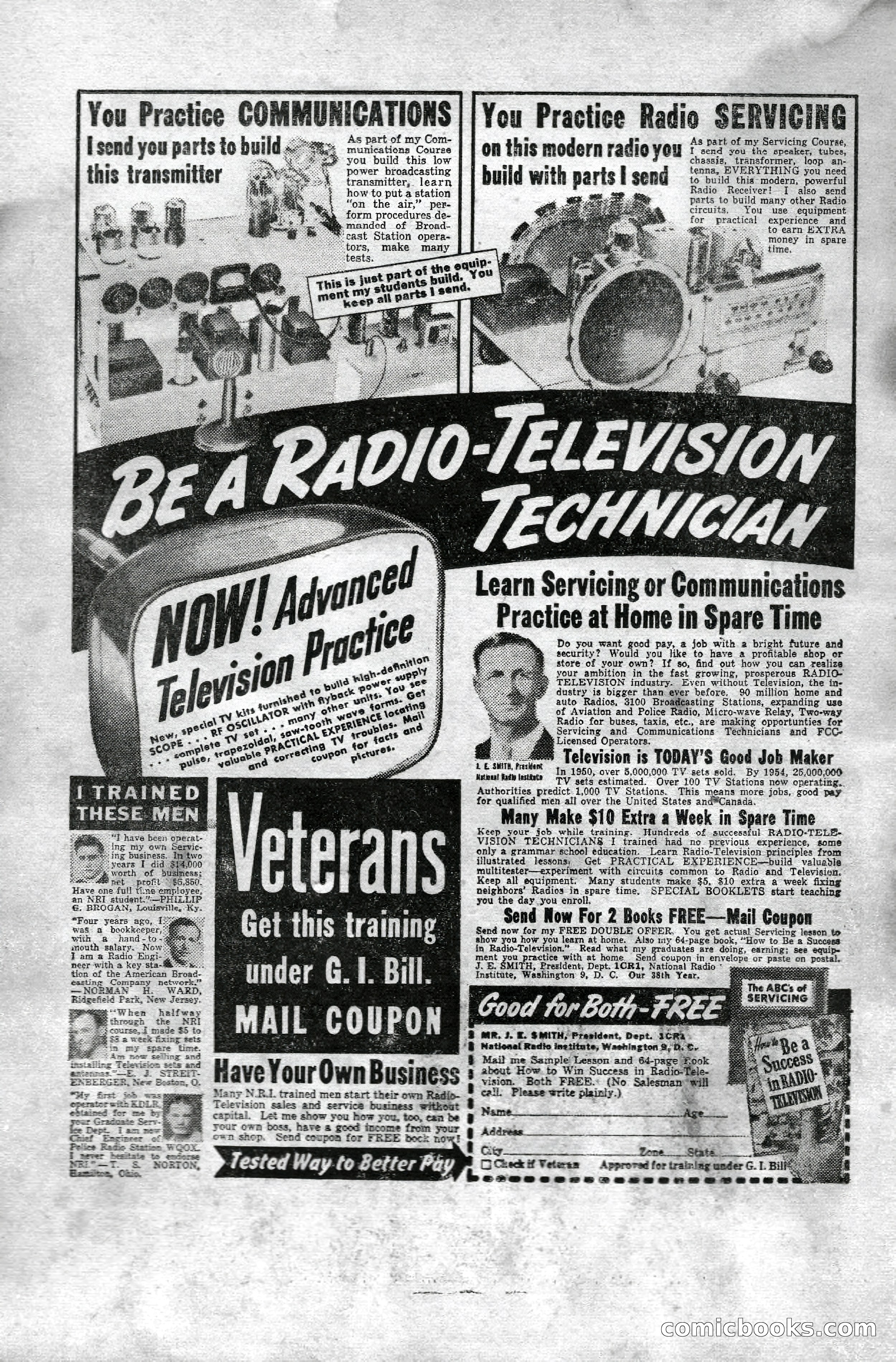 Super Science Stories, April 1951 — page 114 of 116