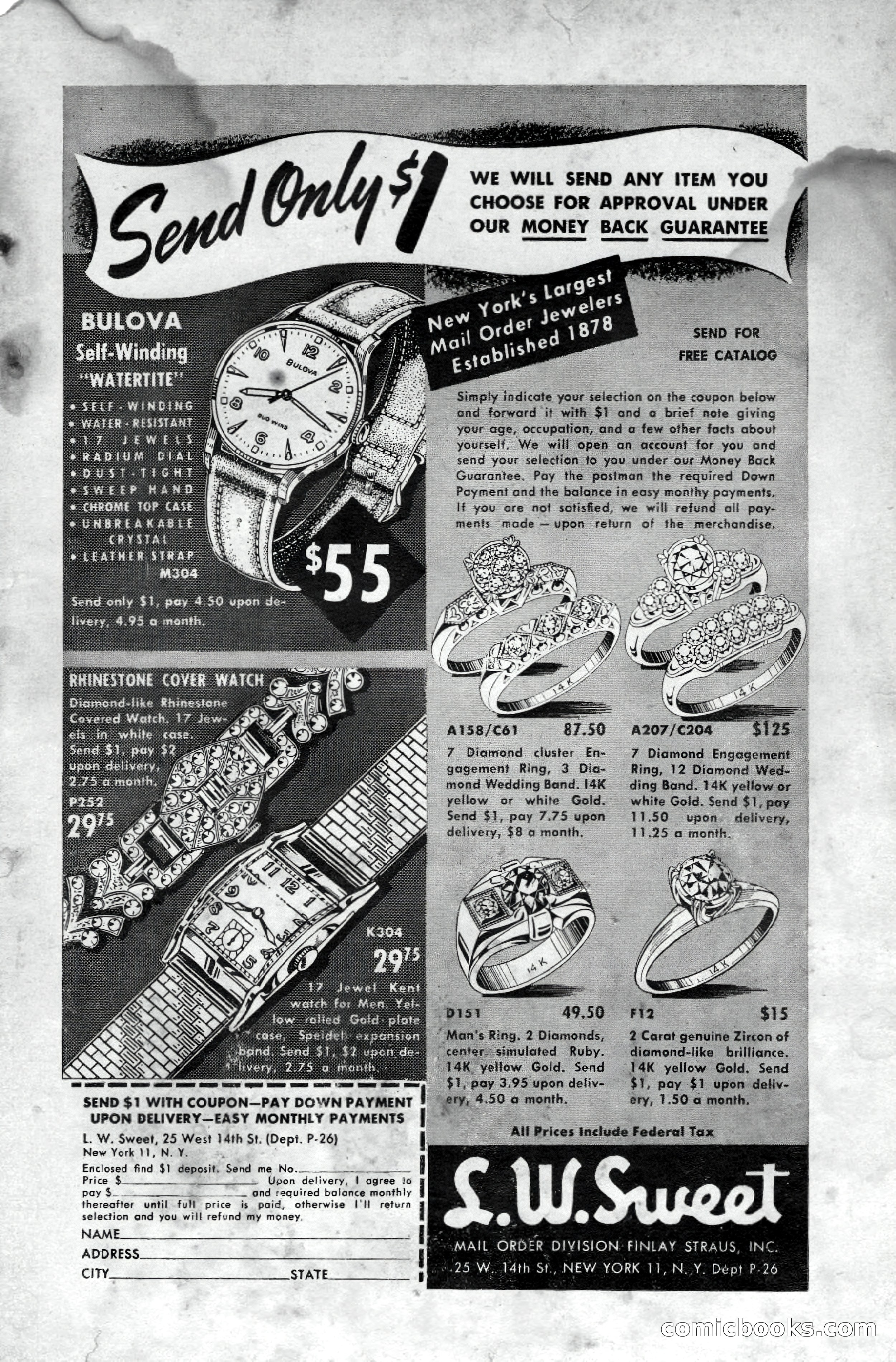 Super Science Stories, April 1951 — page 115 of 116