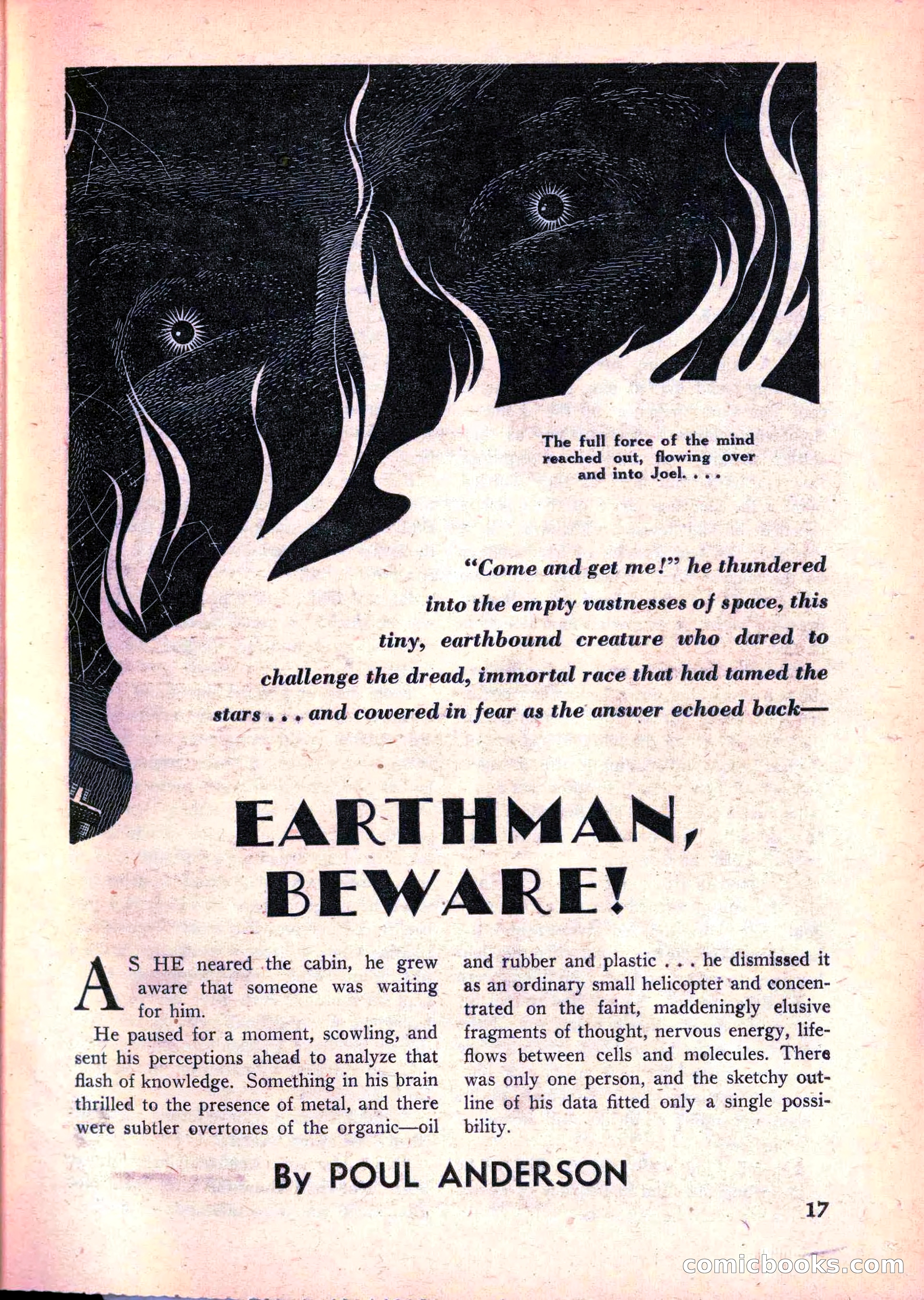 Super Science Stories, June 1951 — page 17 of 116