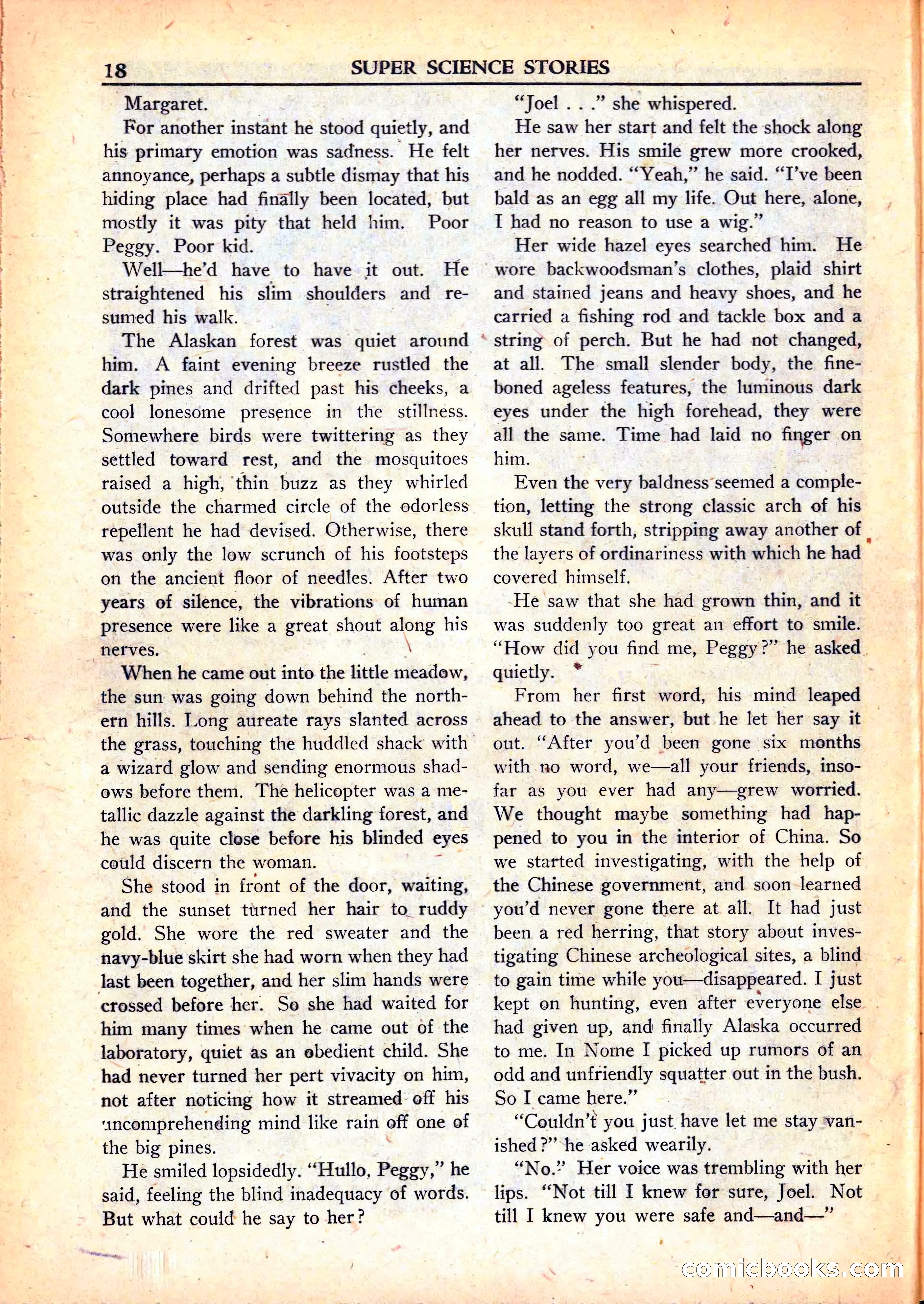 Super Science Stories, June 1951 — page 18 of 116