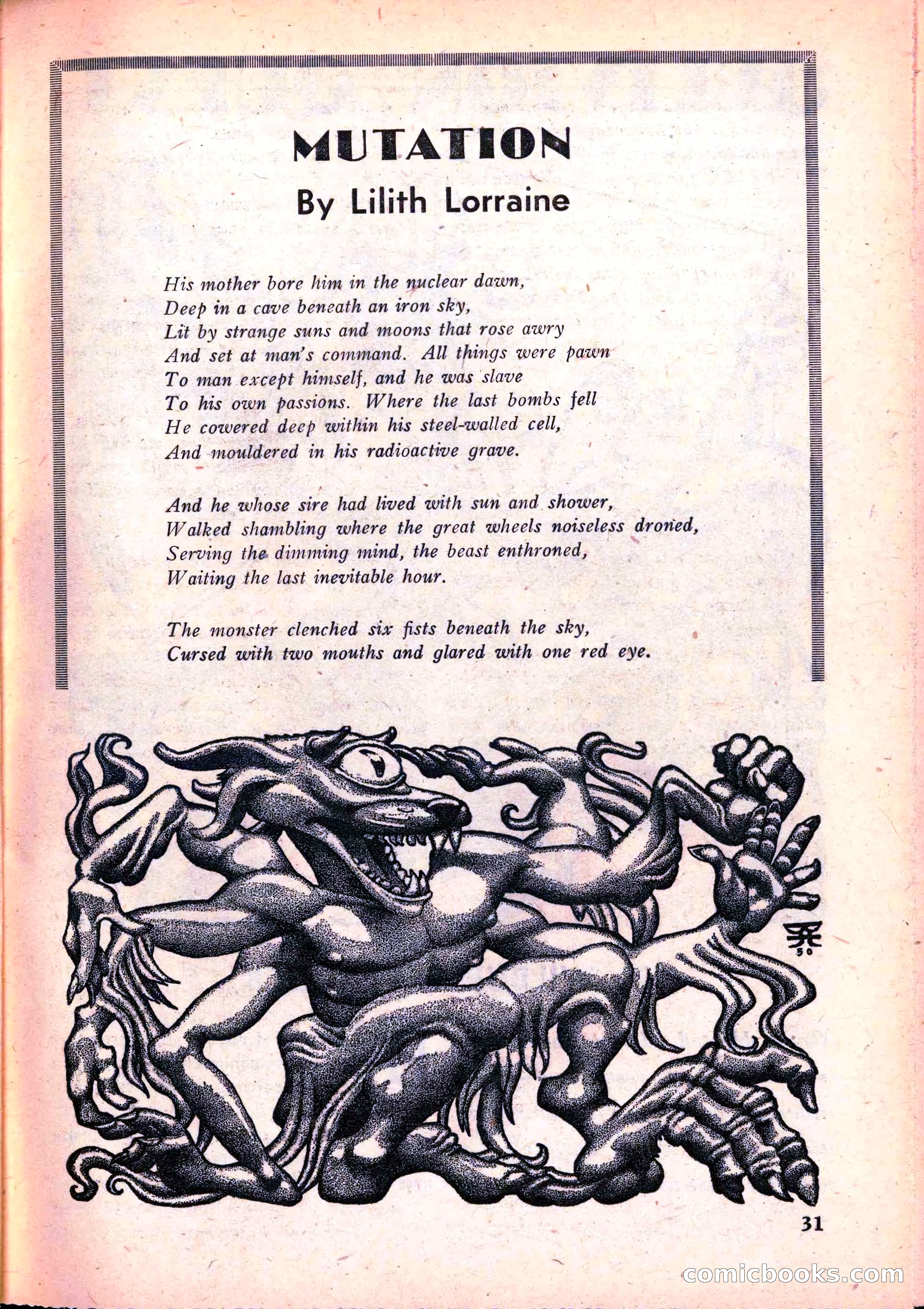 Super Science Stories, June 1951 — page 31 of 116