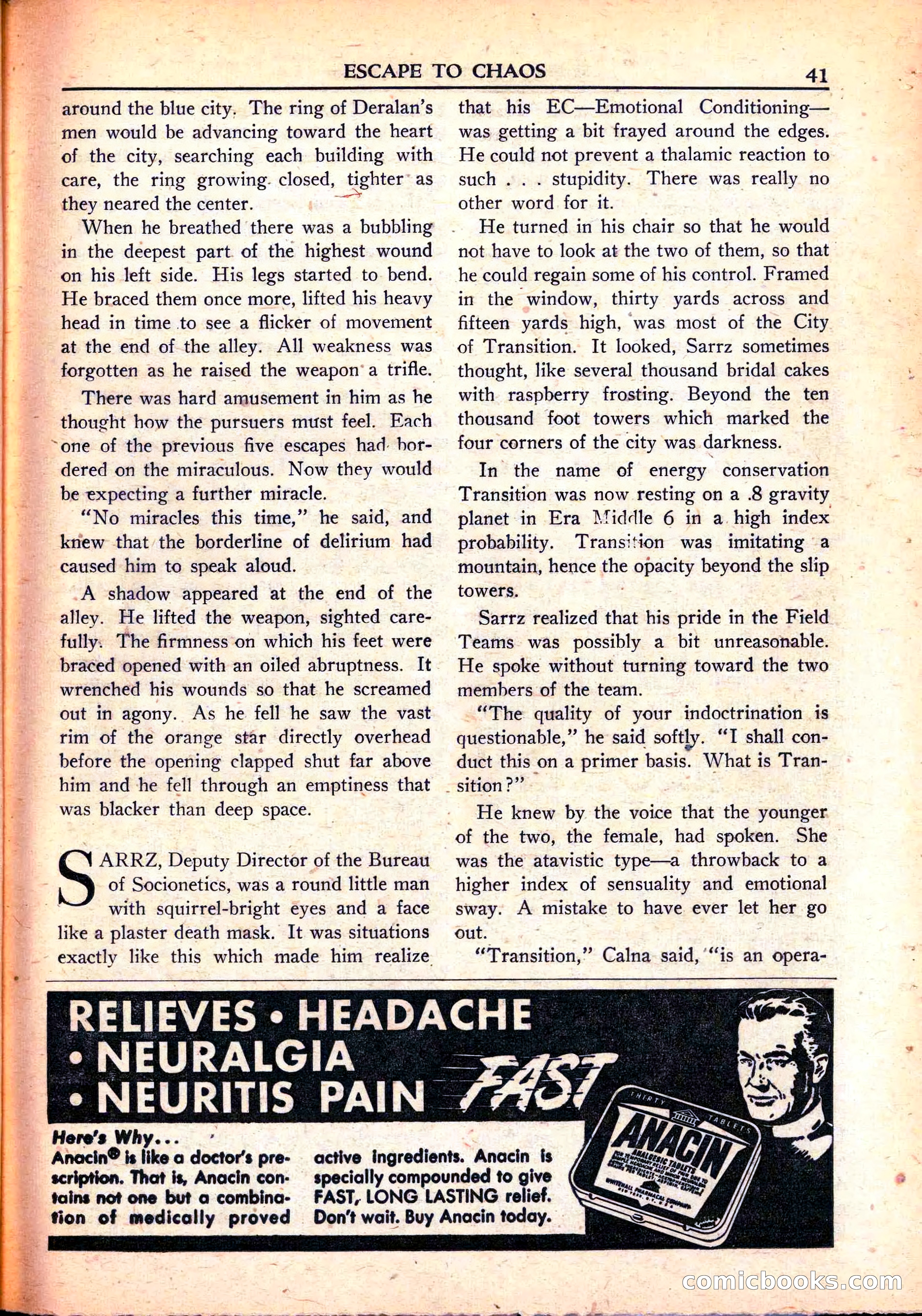 Super Science Stories, June 1951 — page 41 of 116