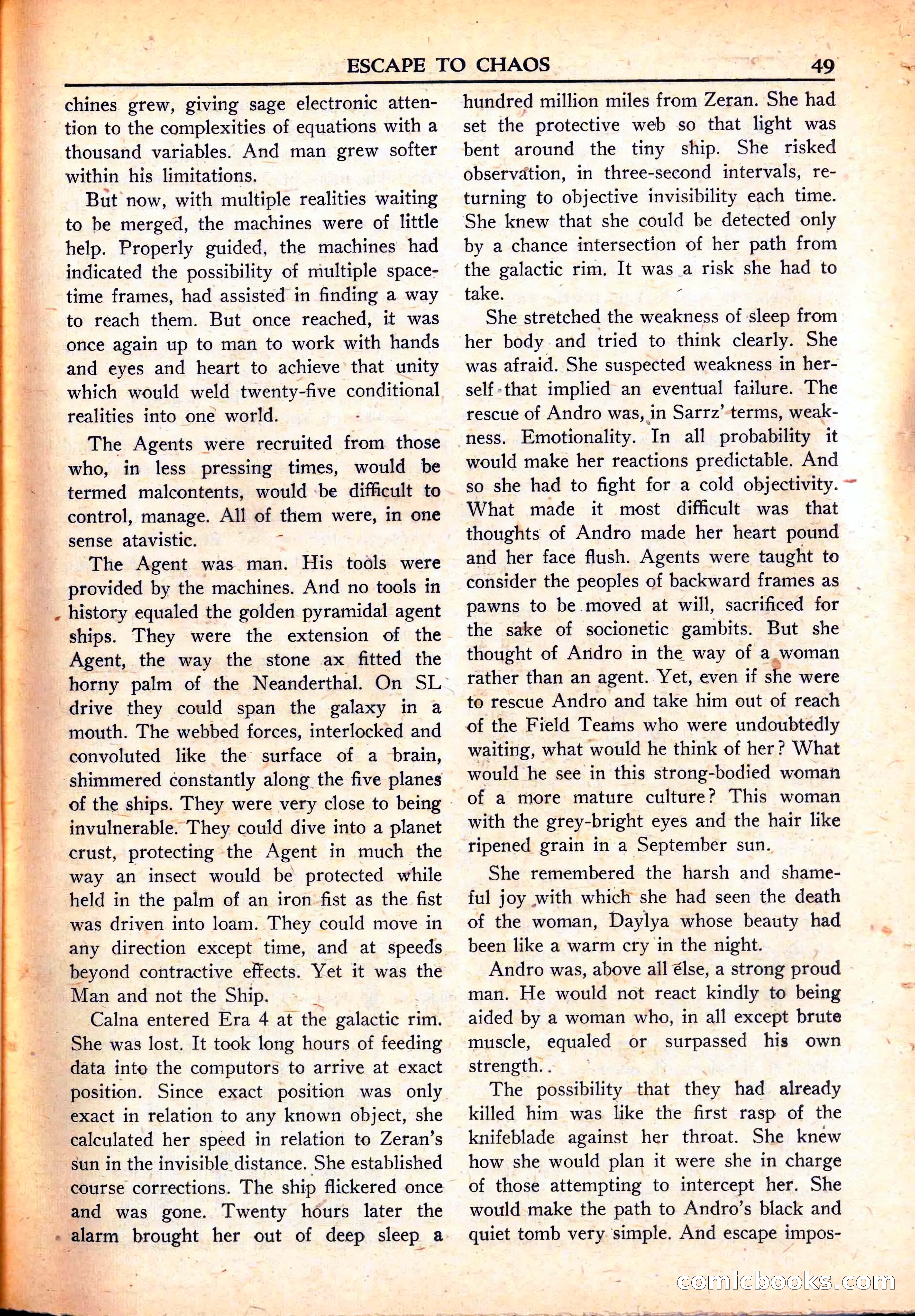 Super Science Stories, June 1951 — page 49 of 116
