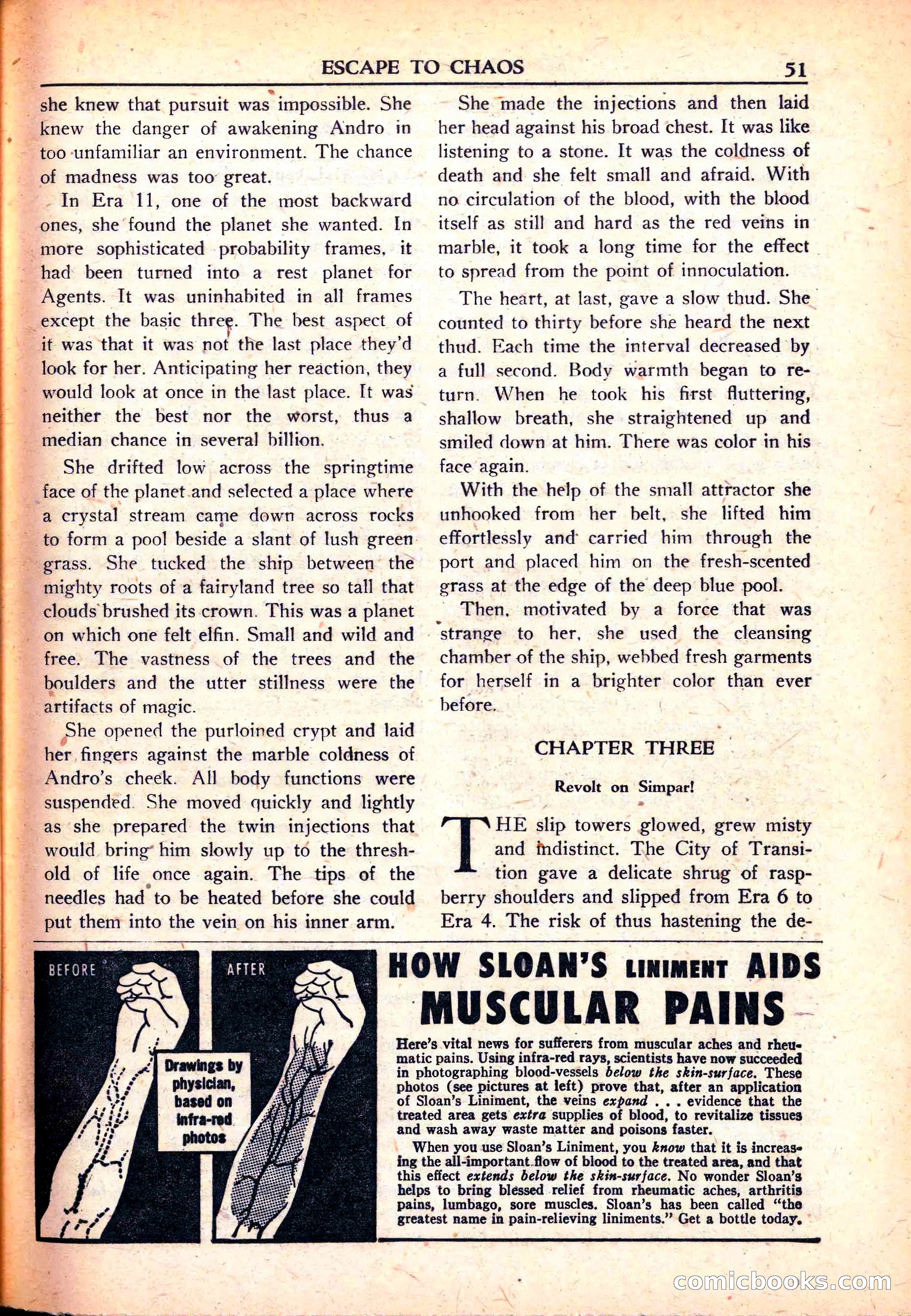 Super Science Stories, June 1951 — page 51 of 116