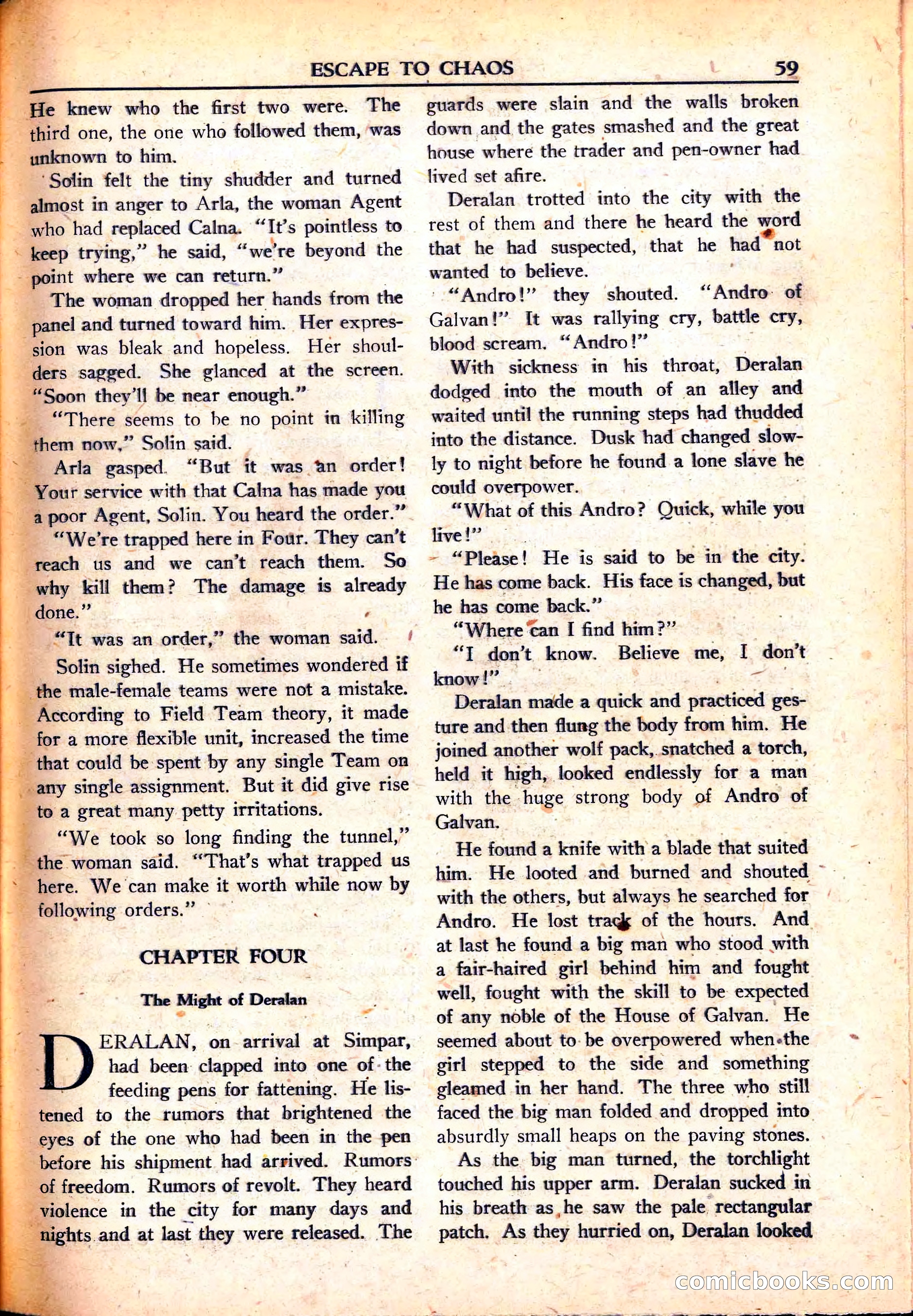 Super Science Stories, June 1951 — page 59 of 116
