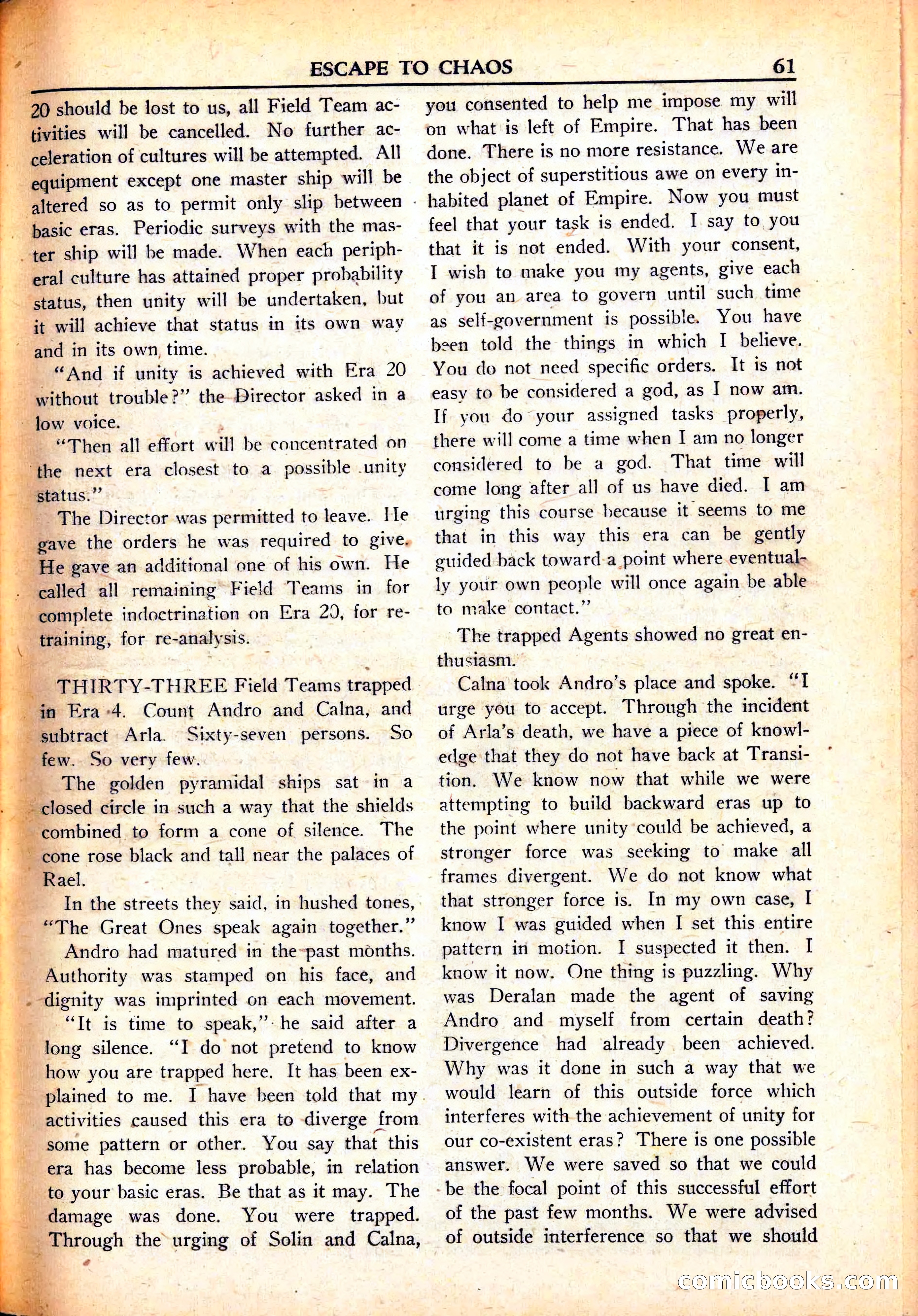 Super Science Stories, June 1951 — page 61 of 116