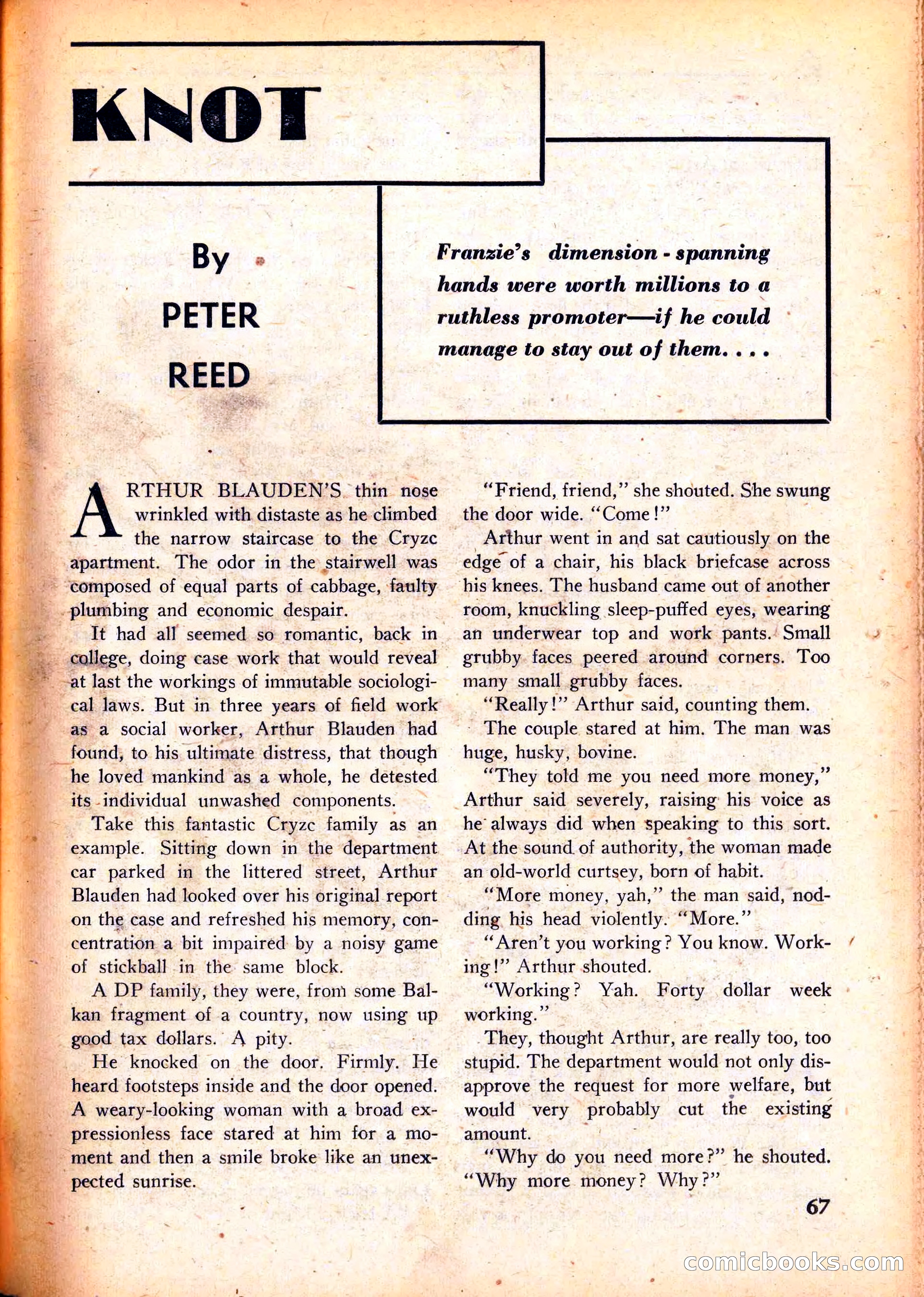 Super Science Stories, June 1951 — page 67 of 116