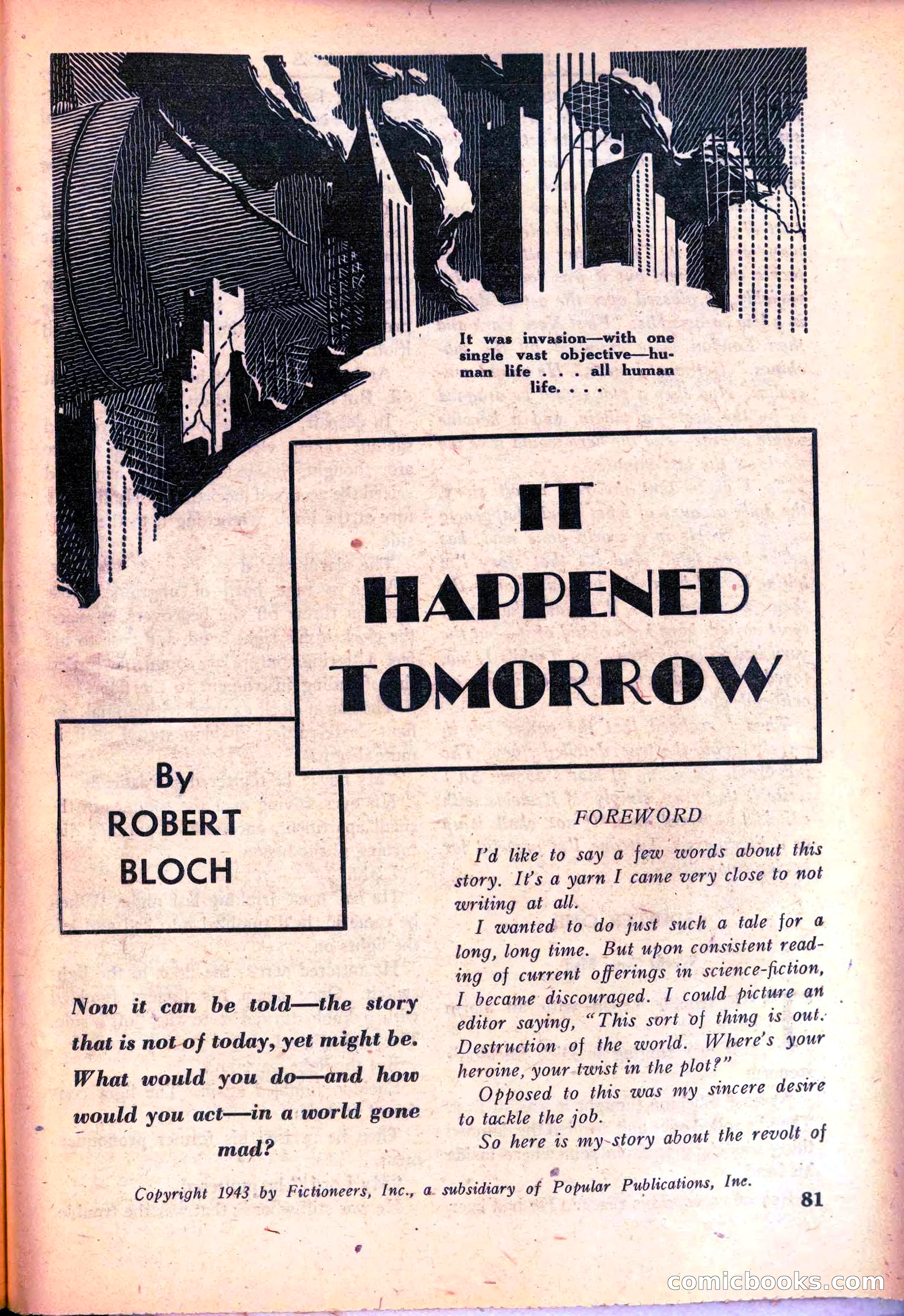 Super Science Stories, June 1951 — page 81 of 116