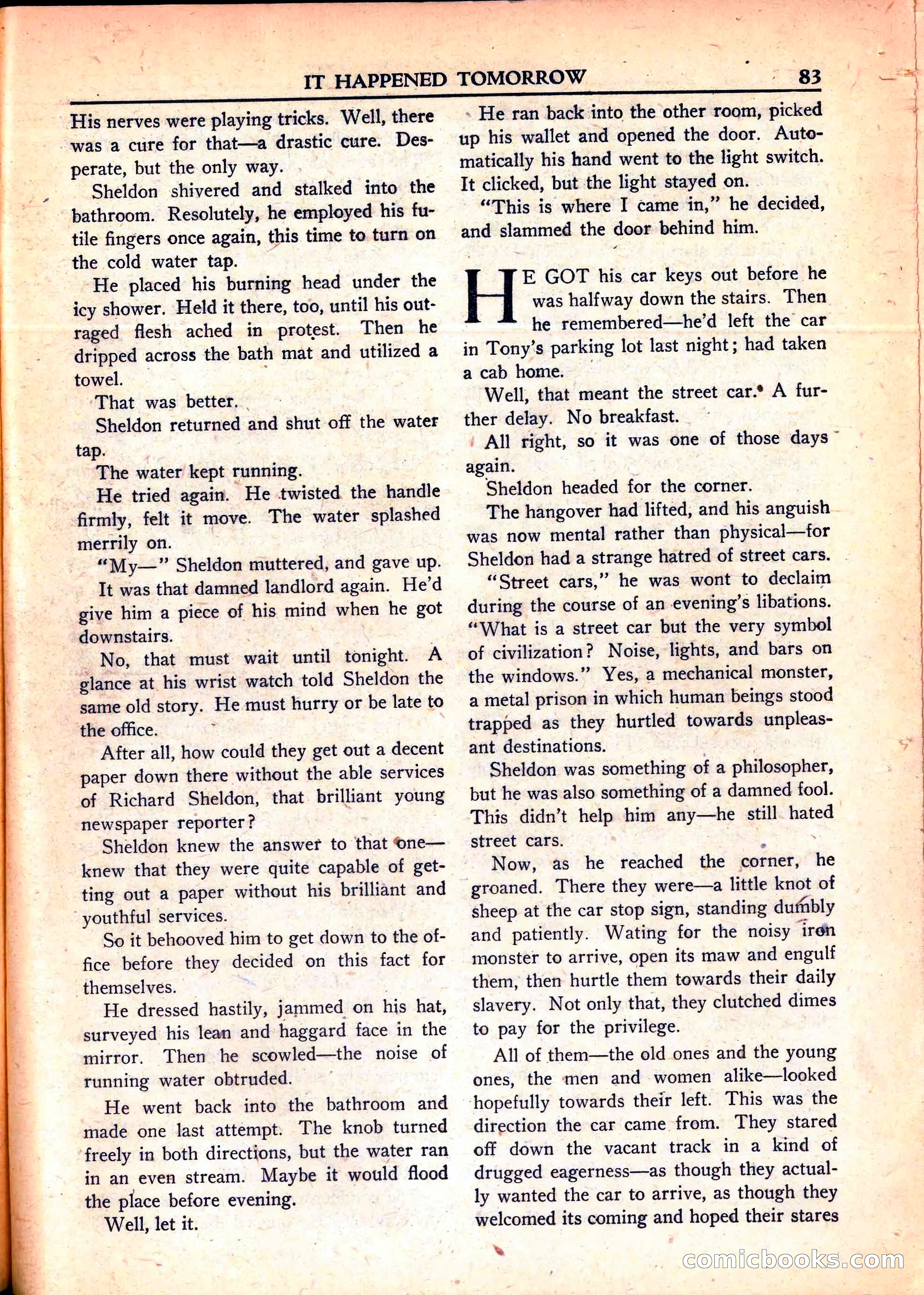 Super Science Stories, June 1951 — page 83 of 116