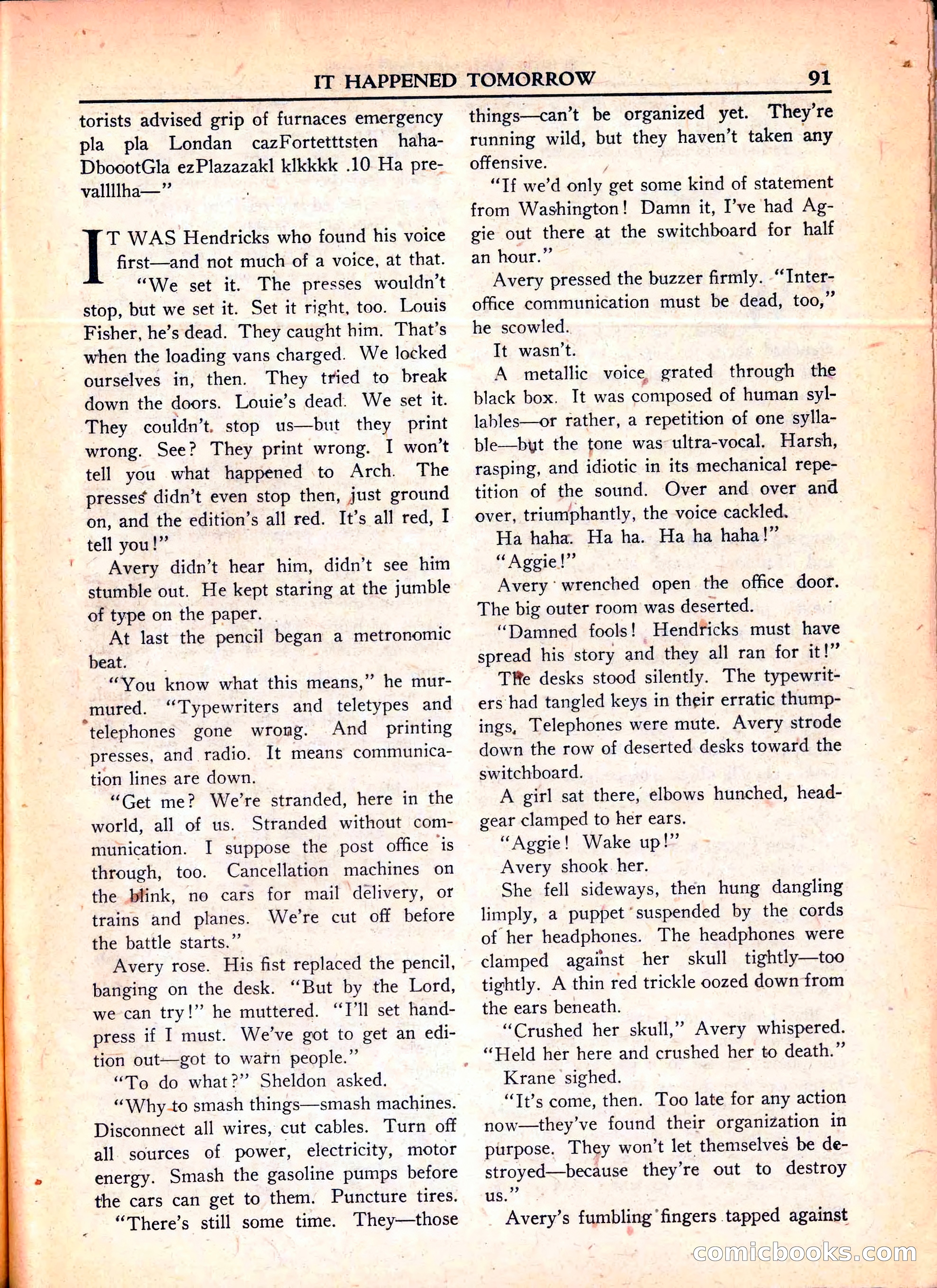 Super Science Stories, June 1951 — page 91 of 116