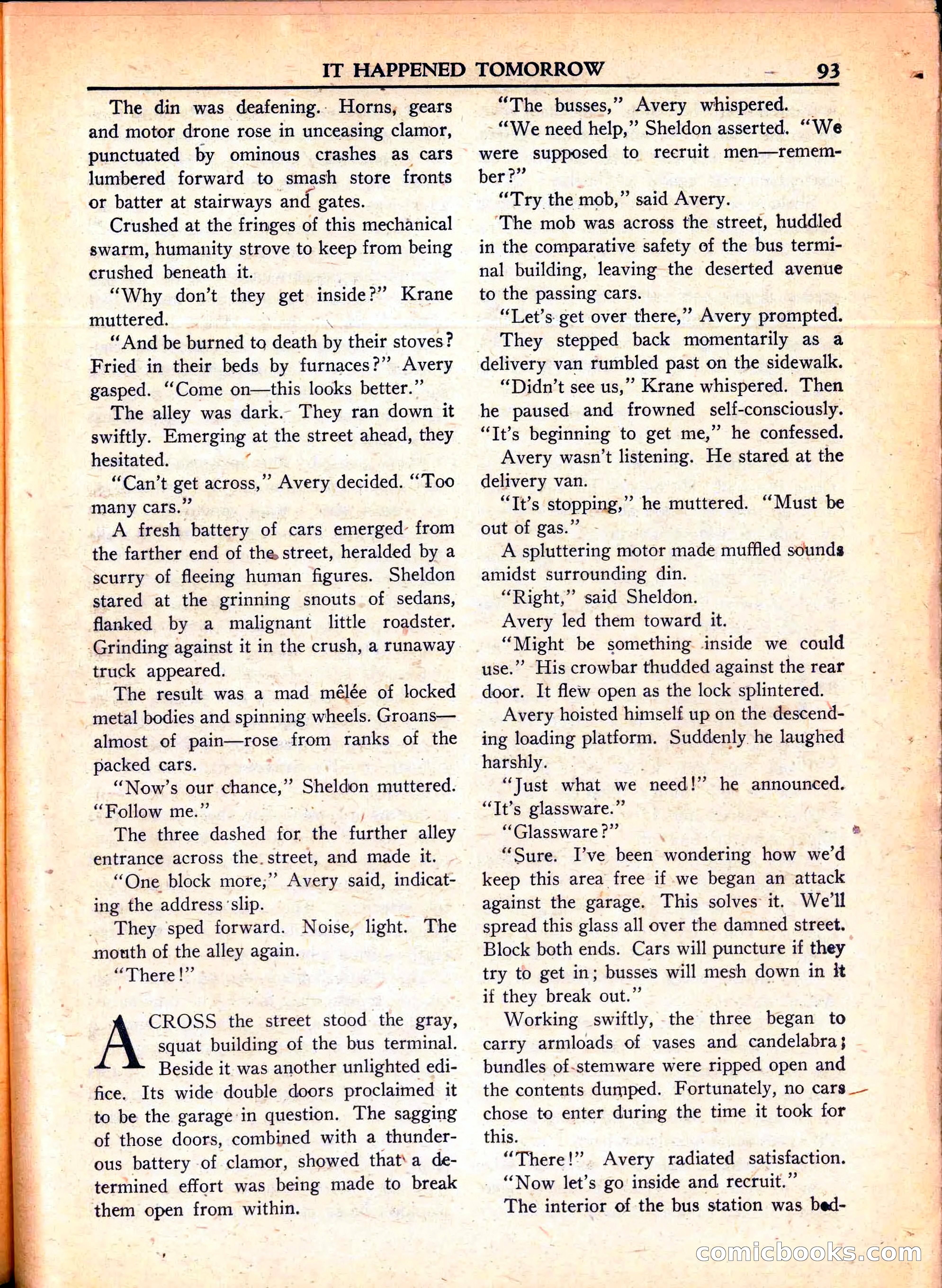 Super Science Stories, June 1951 — page 93 of 116