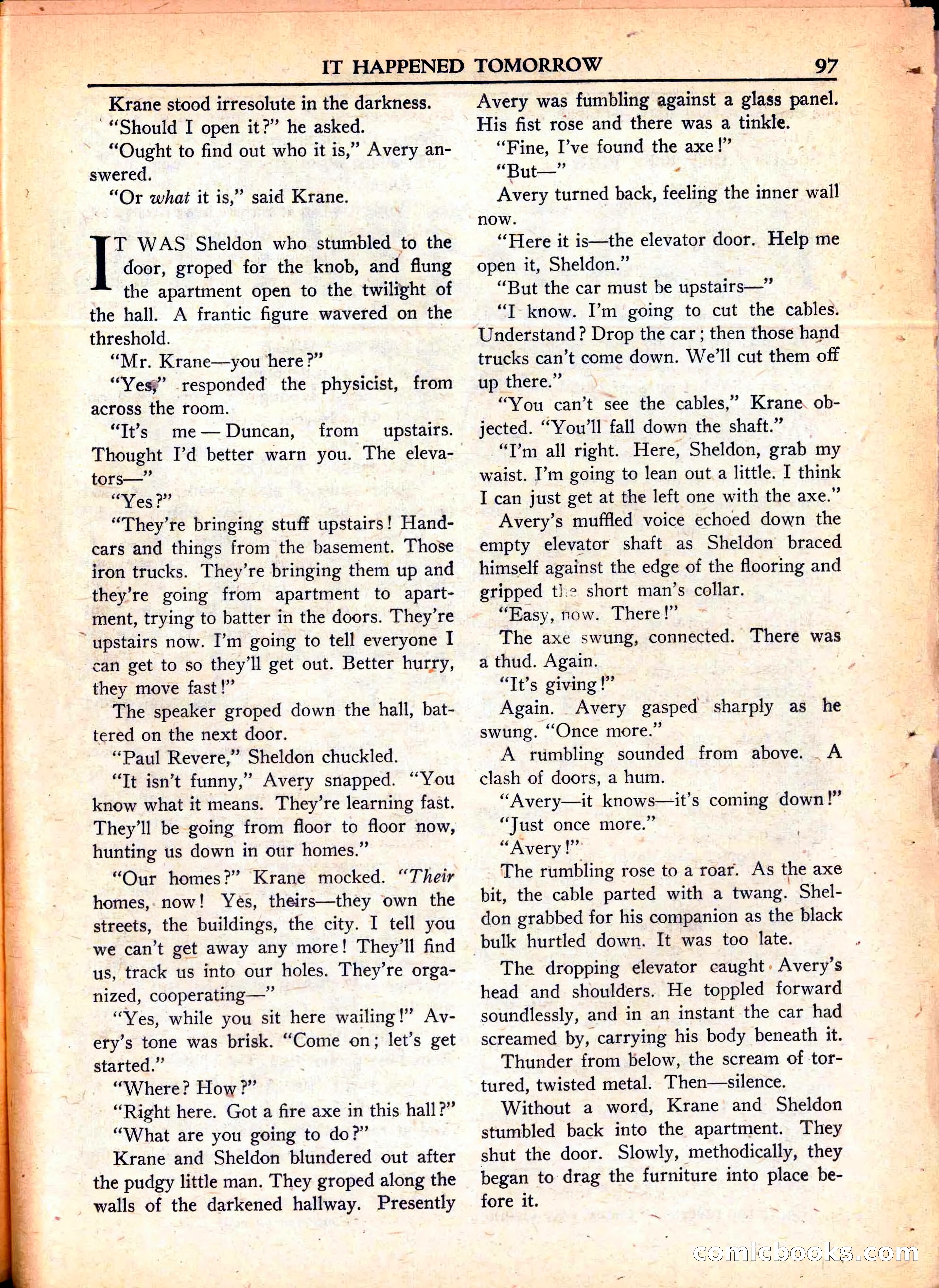 Super Science Stories, June 1951 — page 97 of 116