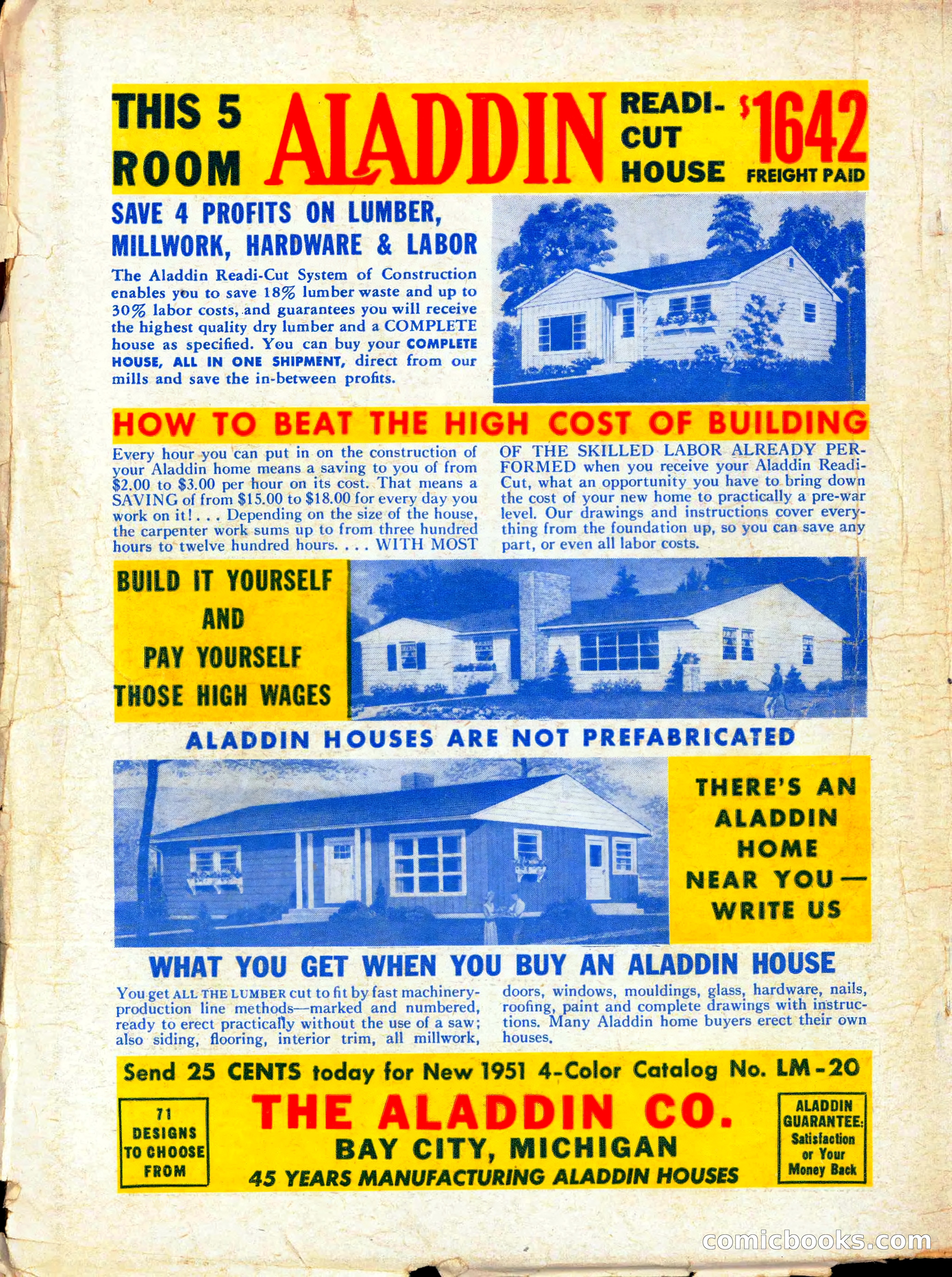 Super Science Stories, June 1951 — page 116 of 116
