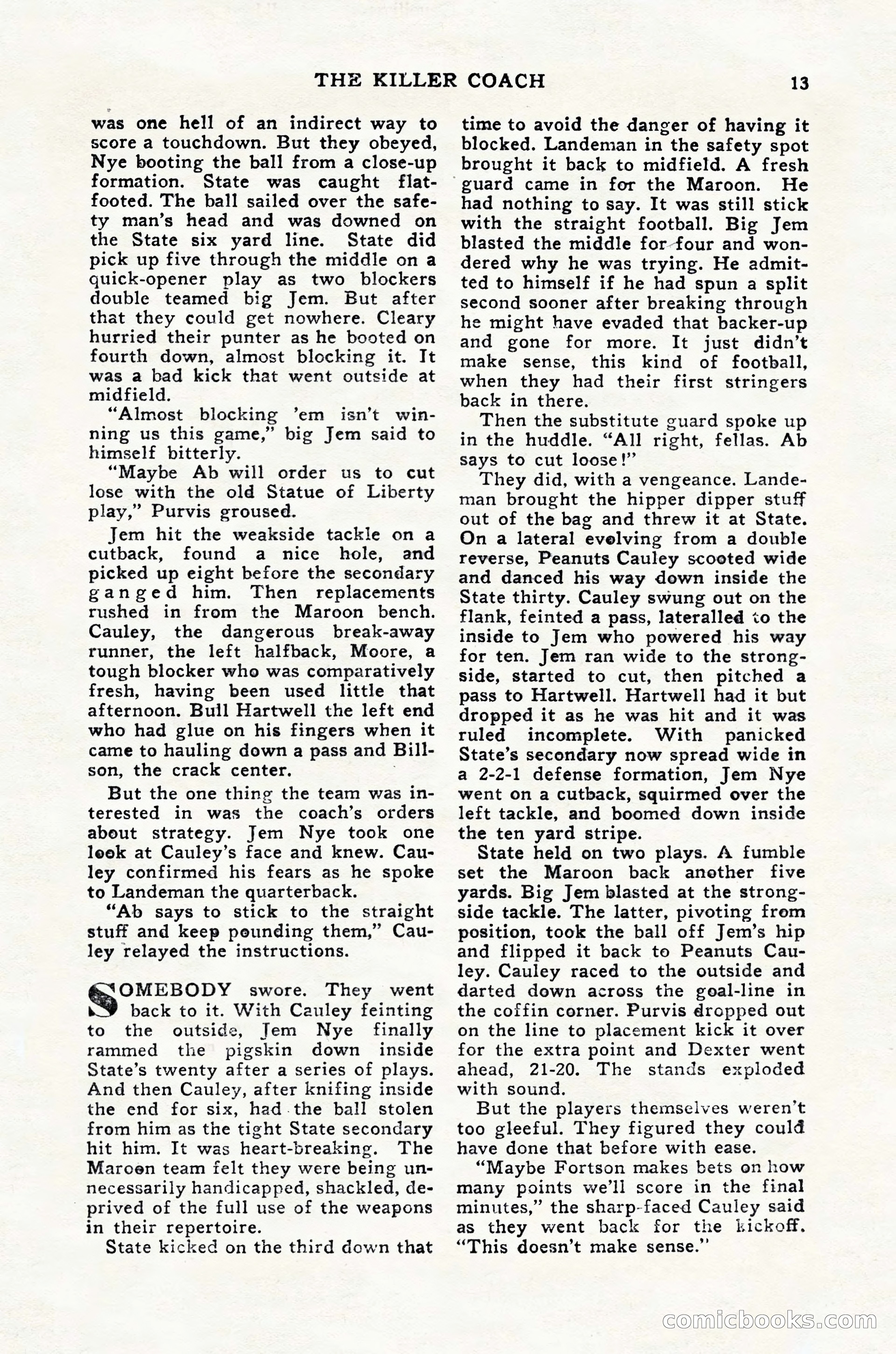 Super Sports, February 1947 — page 13 of 100