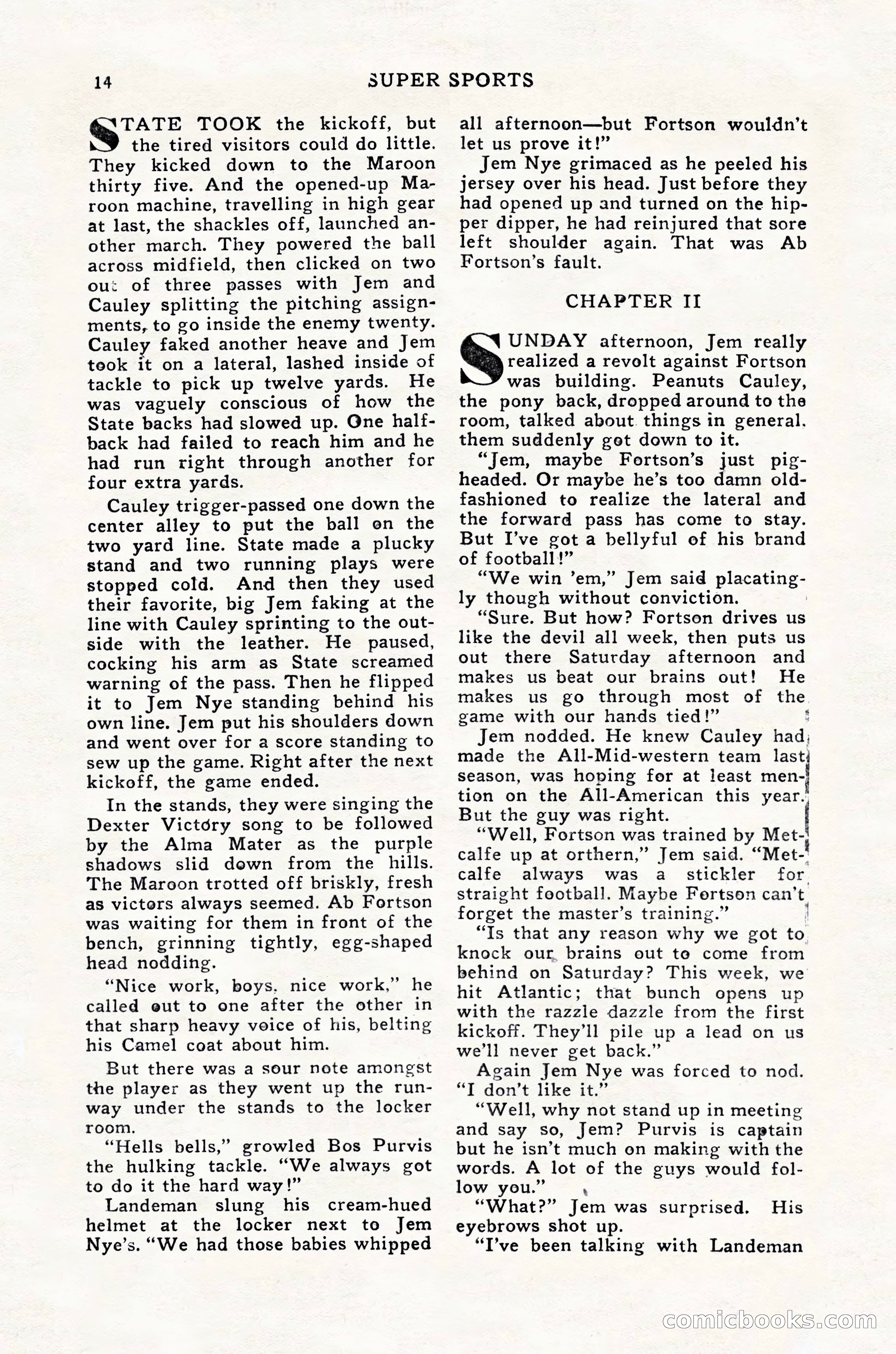 Super Sports, February 1947 — page 14 of 100