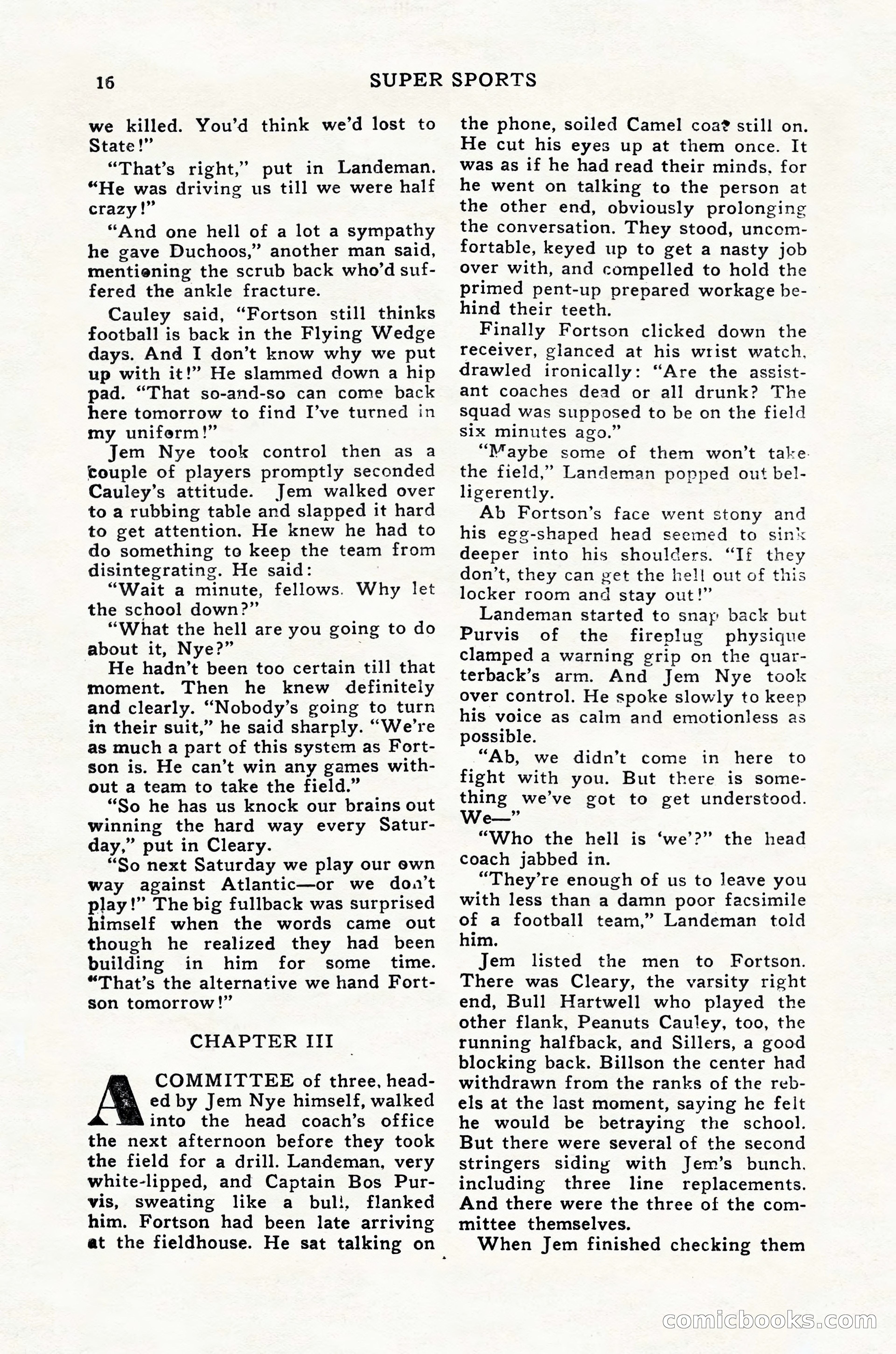 Super Sports, February 1947 — page 16 of 100