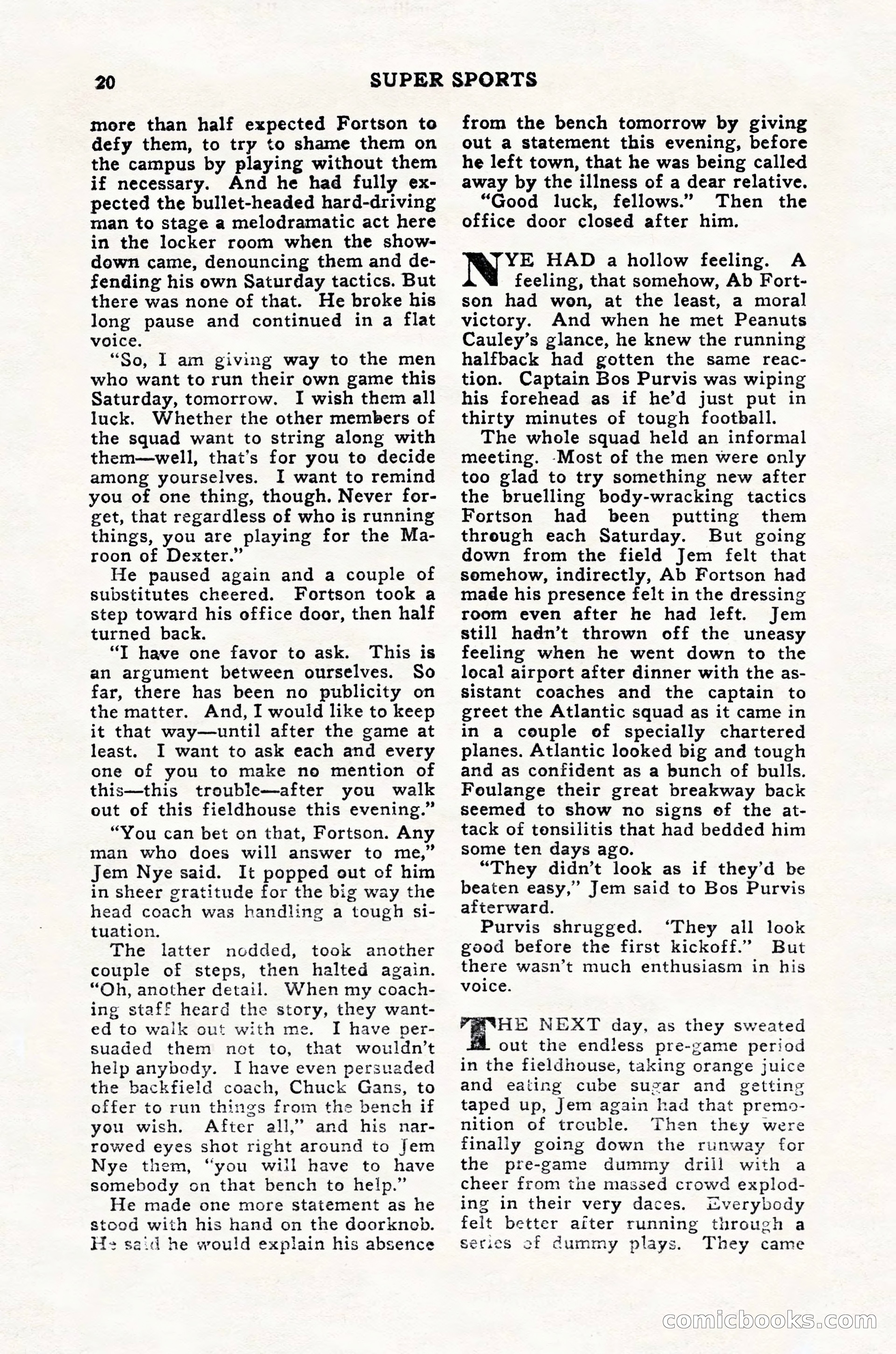 Super Sports, February 1947 — page 20 of 100