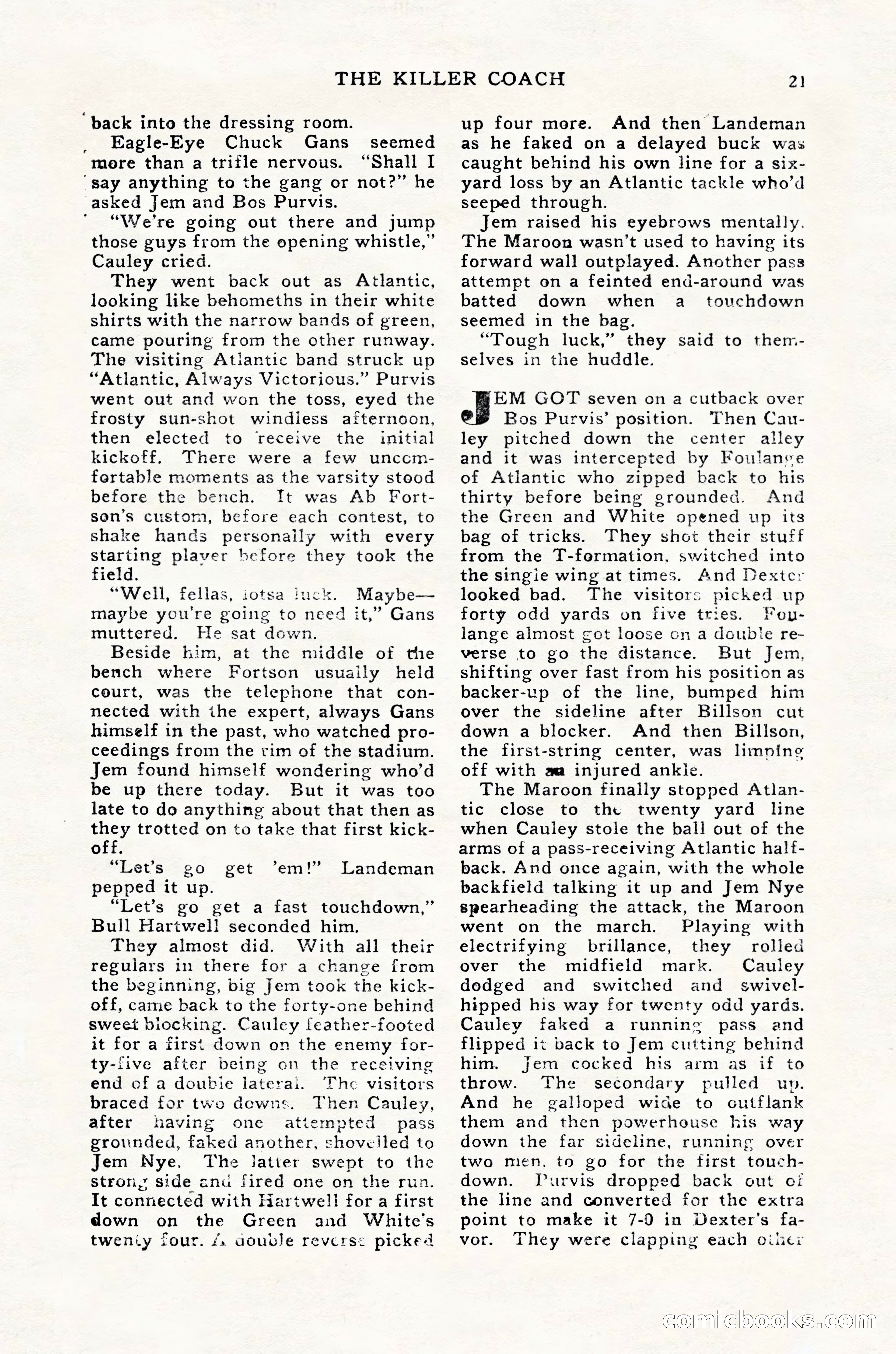 Super Sports, February 1947 — page 21 of 100