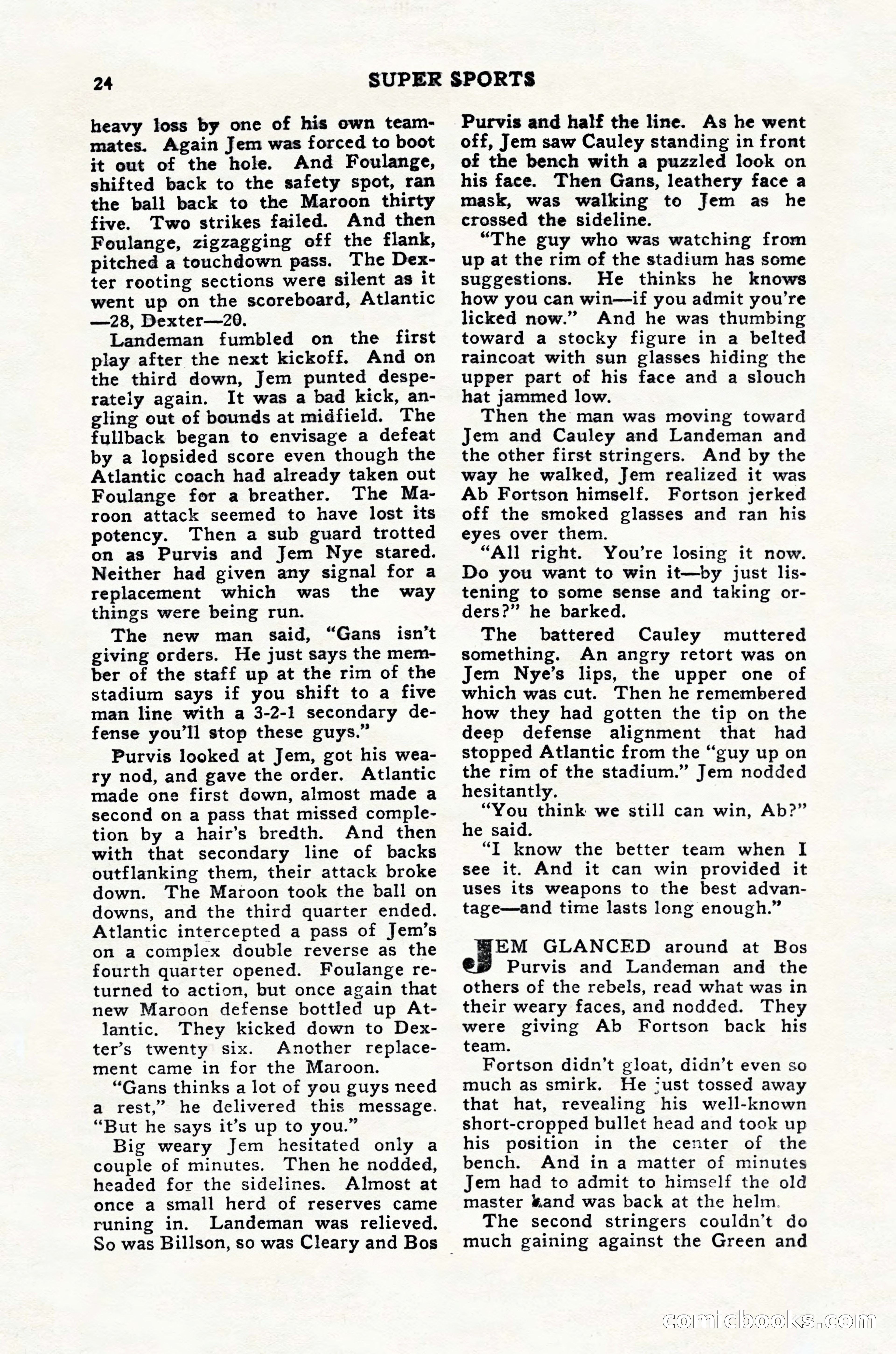 Super Sports, February 1947 — page 24 of 100