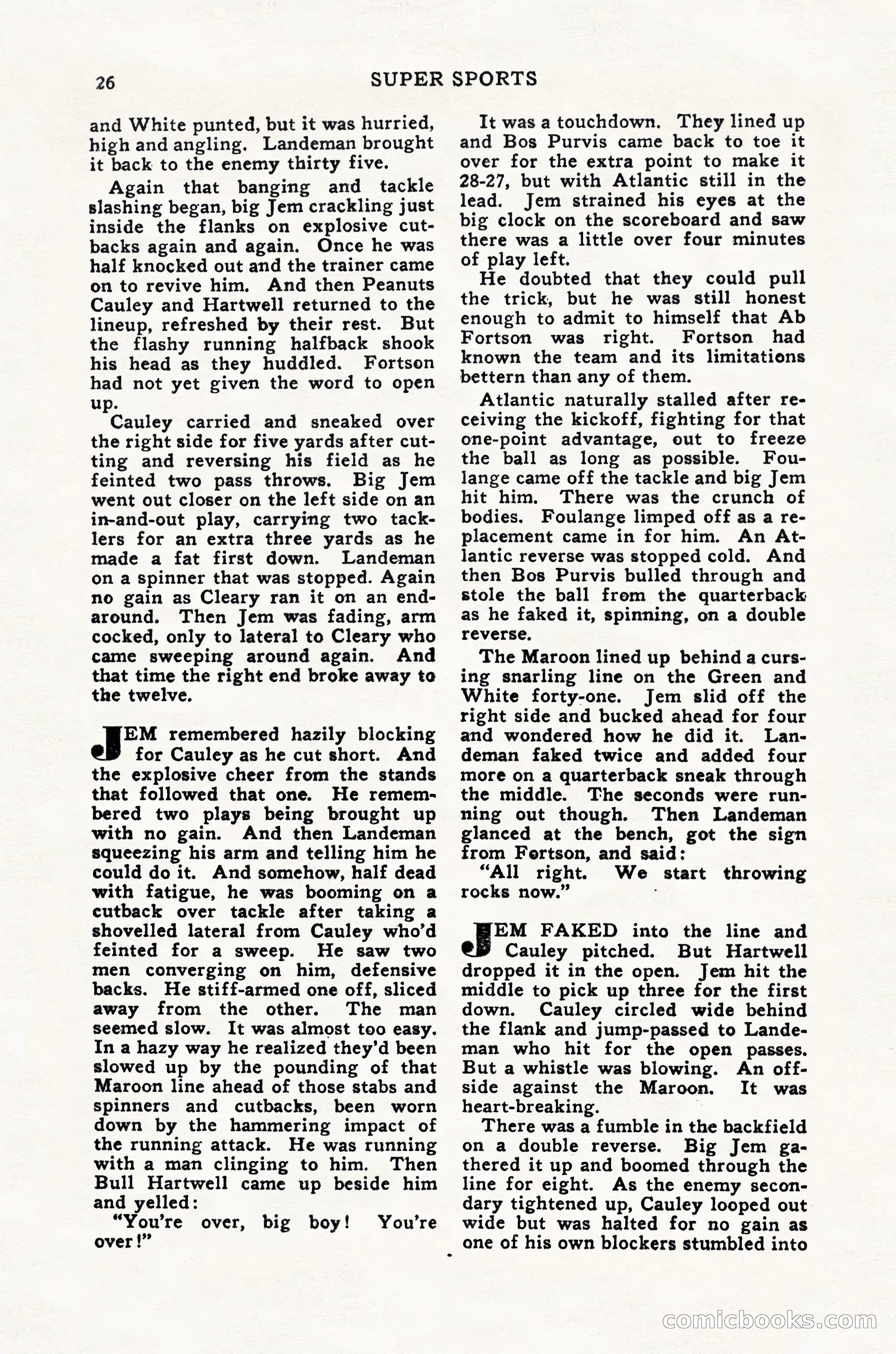 Super Sports, February 1947 — page 26 of 100