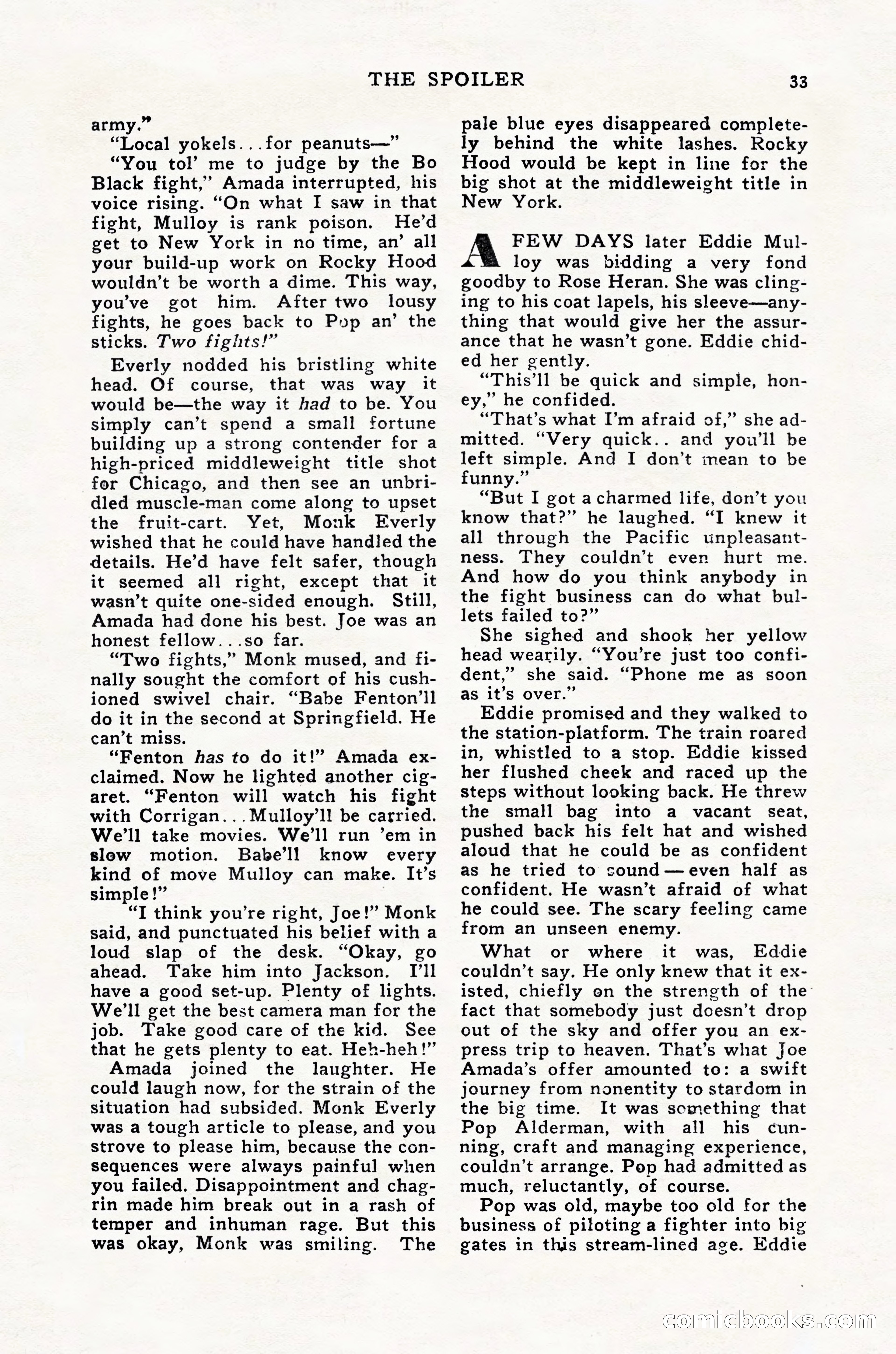 Super Sports, February 1947 — page 33 of 100