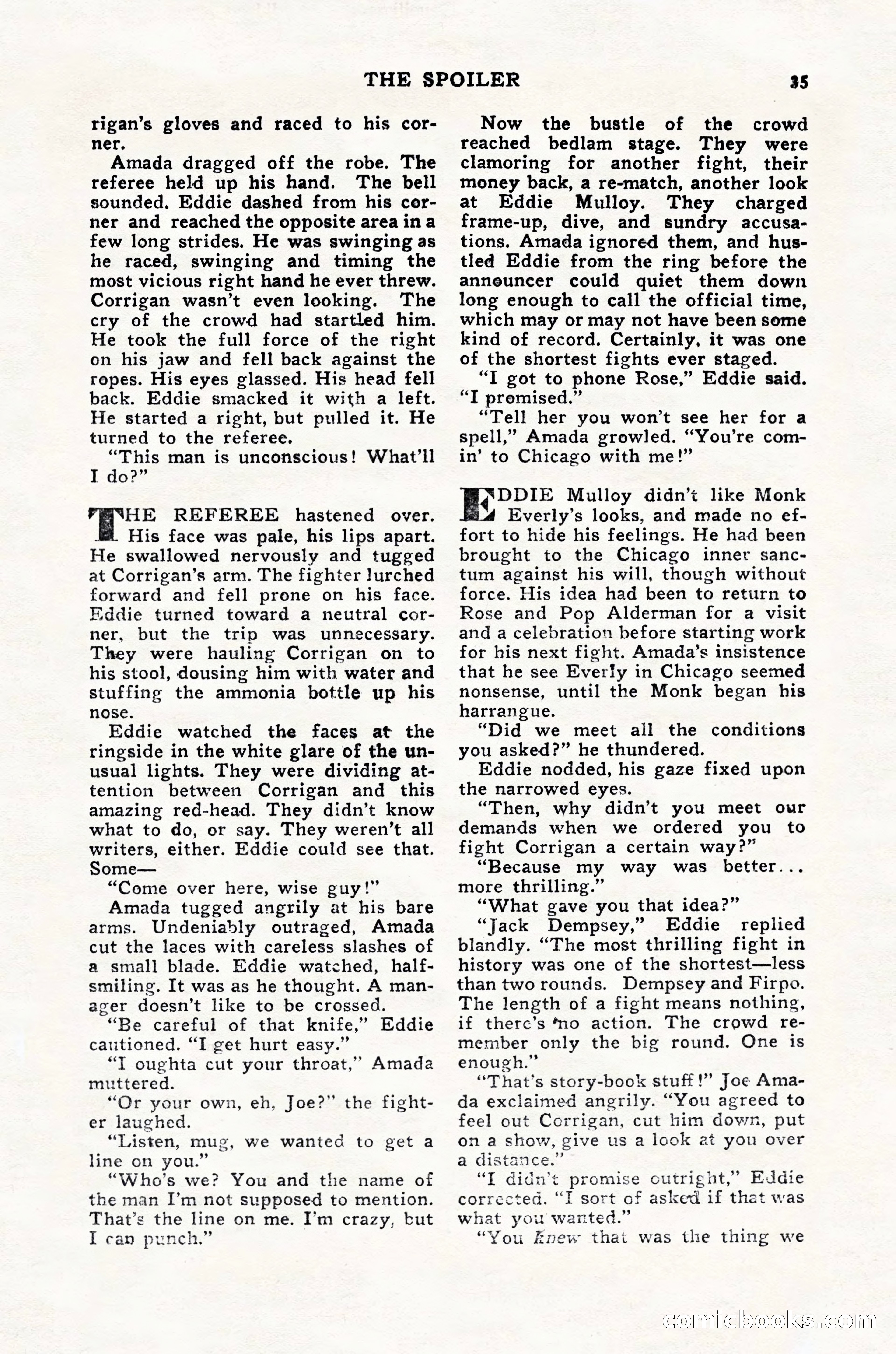 Super Sports, February 1947 — page 35 of 100