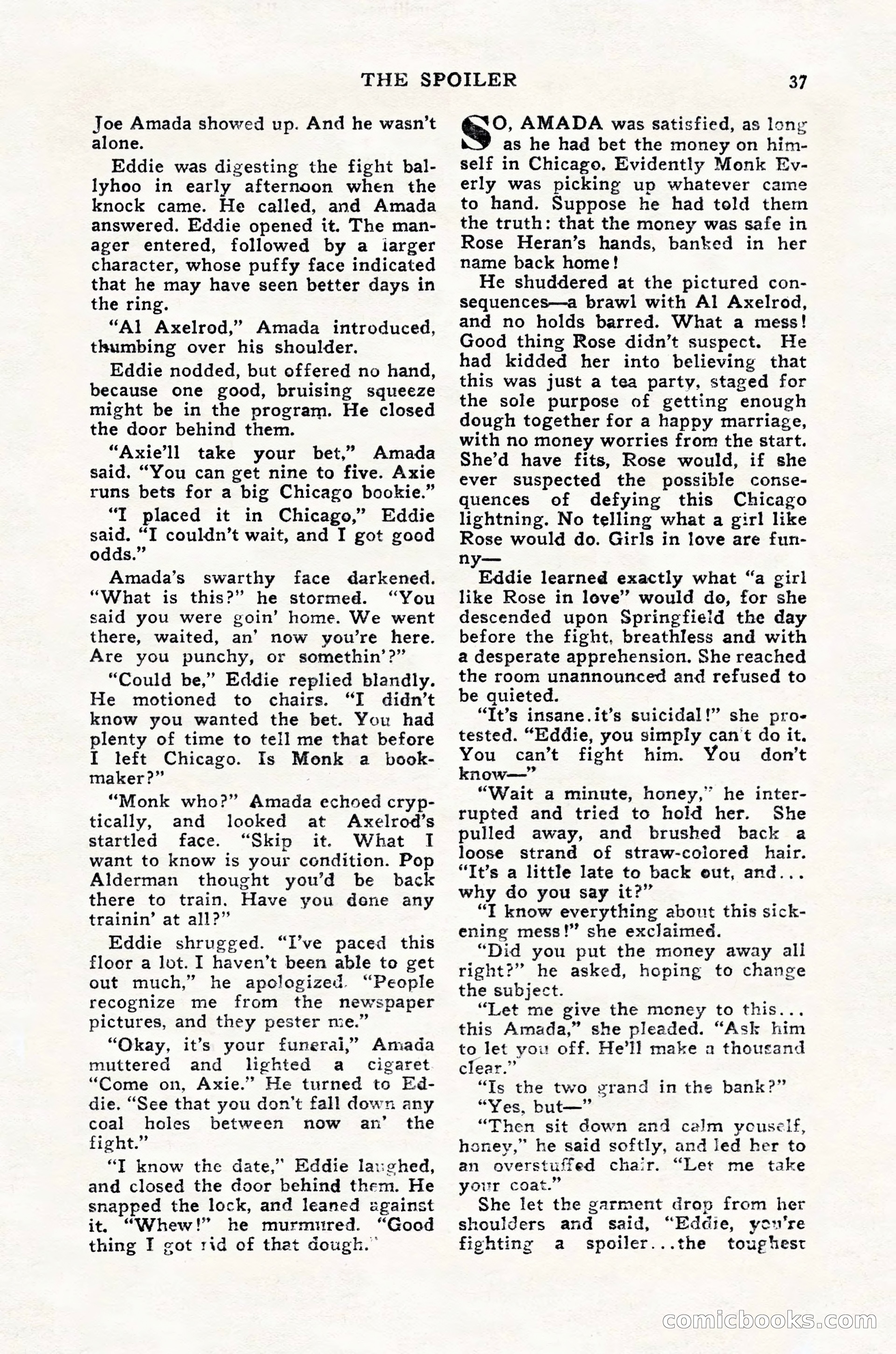 Super Sports, February 1947 — page 37 of 100