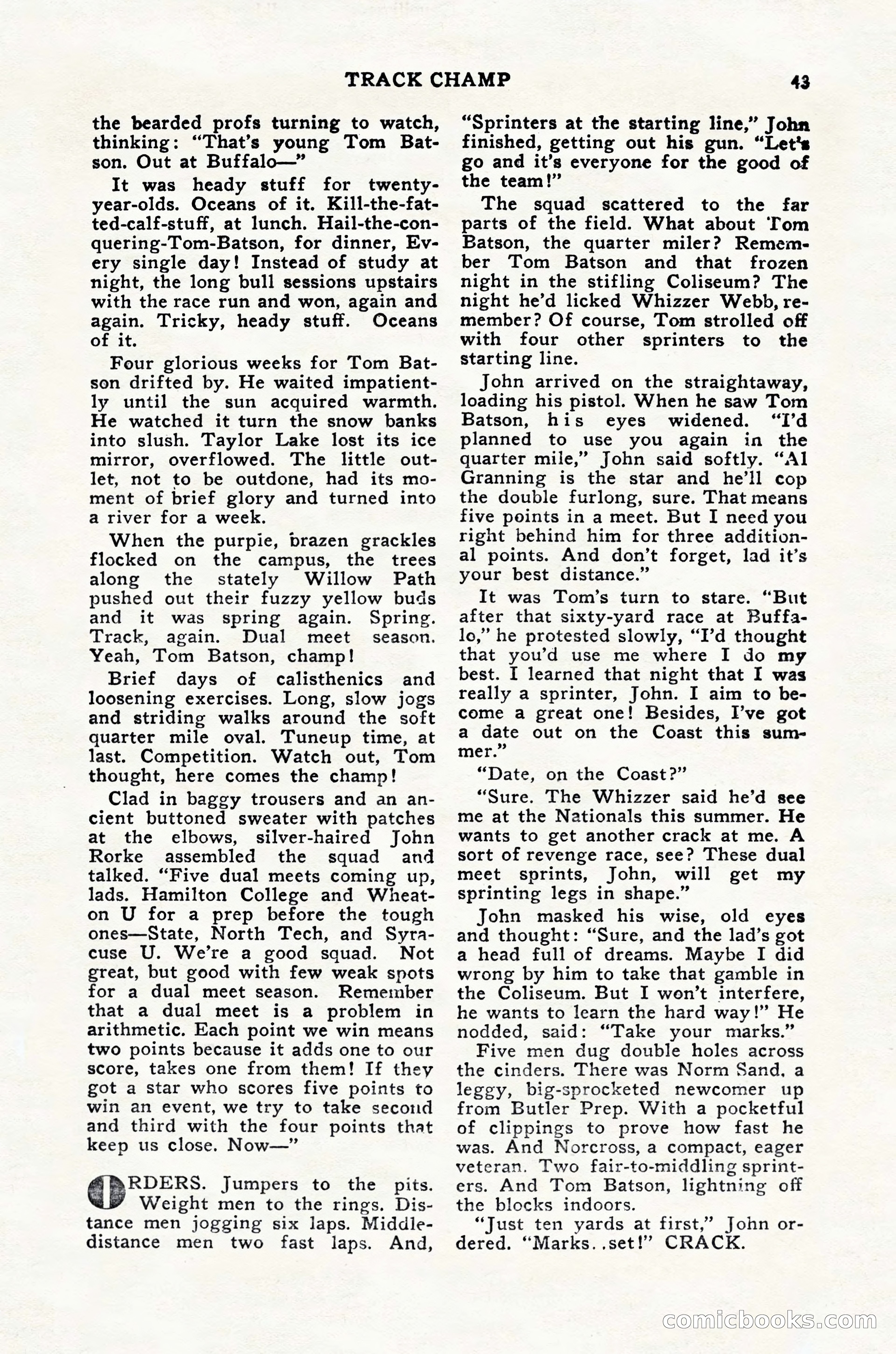 Super Sports, February 1947 — page 43 of 100