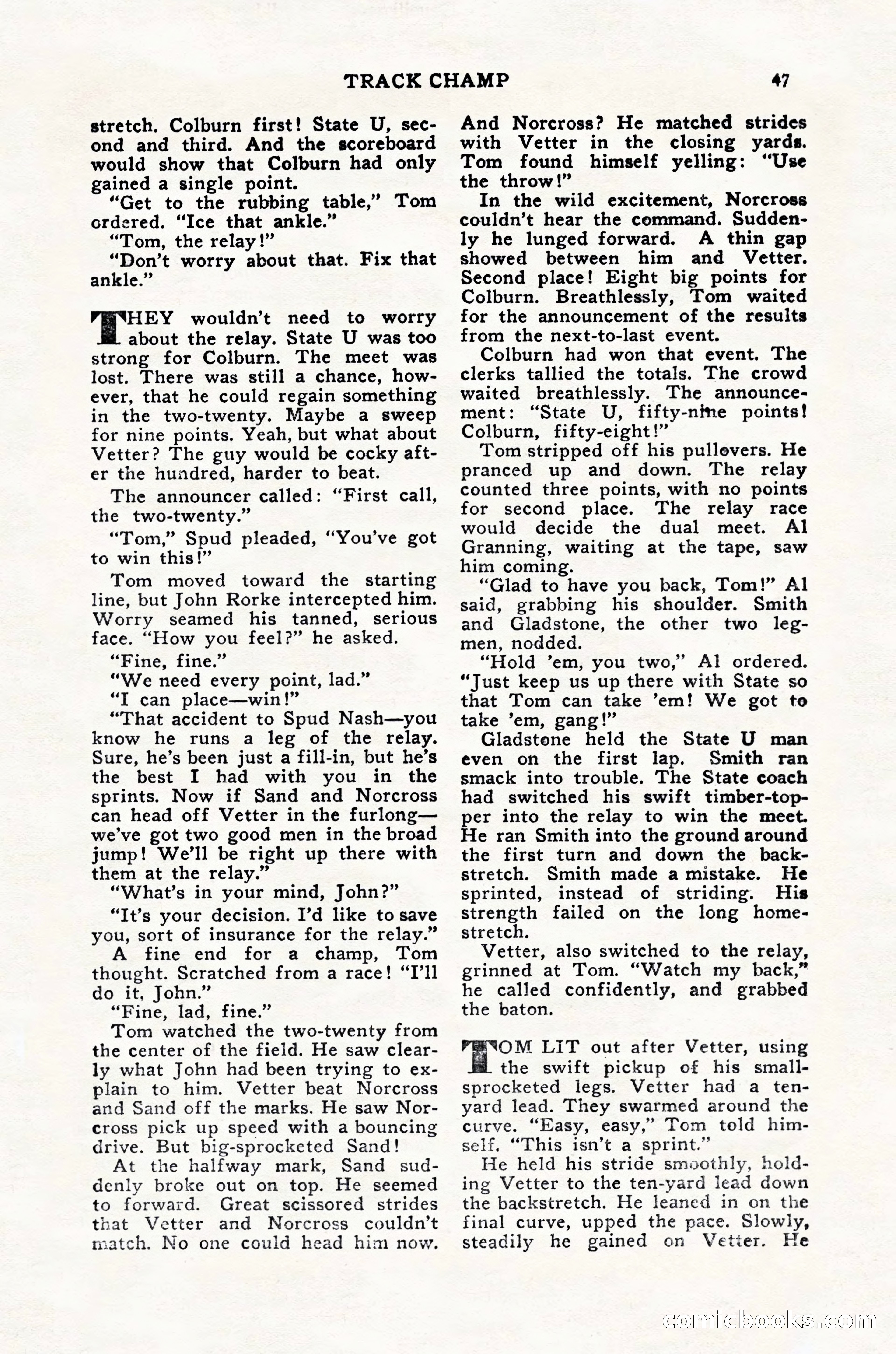 Super Sports, February 1947 — page 47 of 100