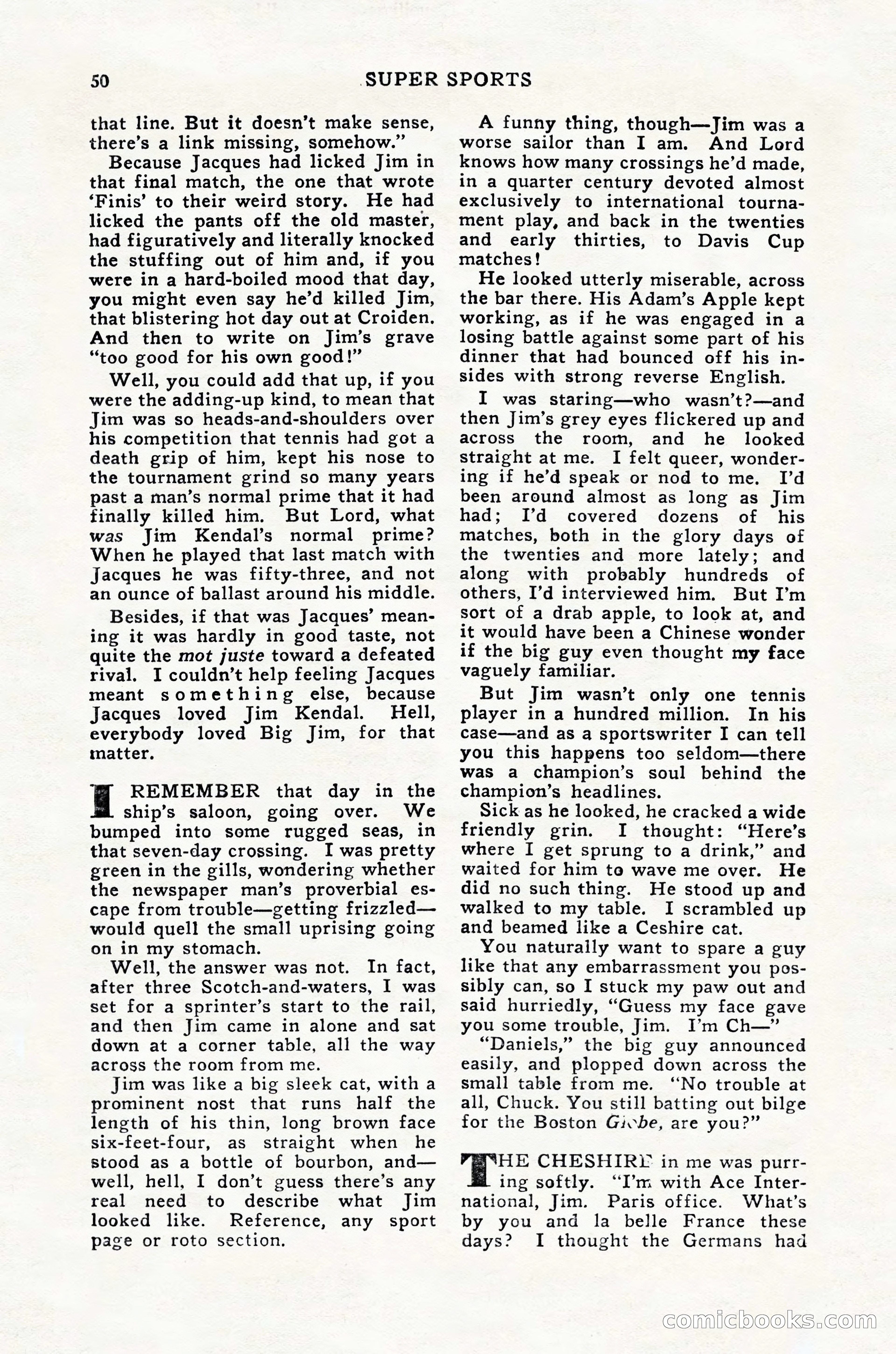 Super Sports, February 1947 — page 50 of 100