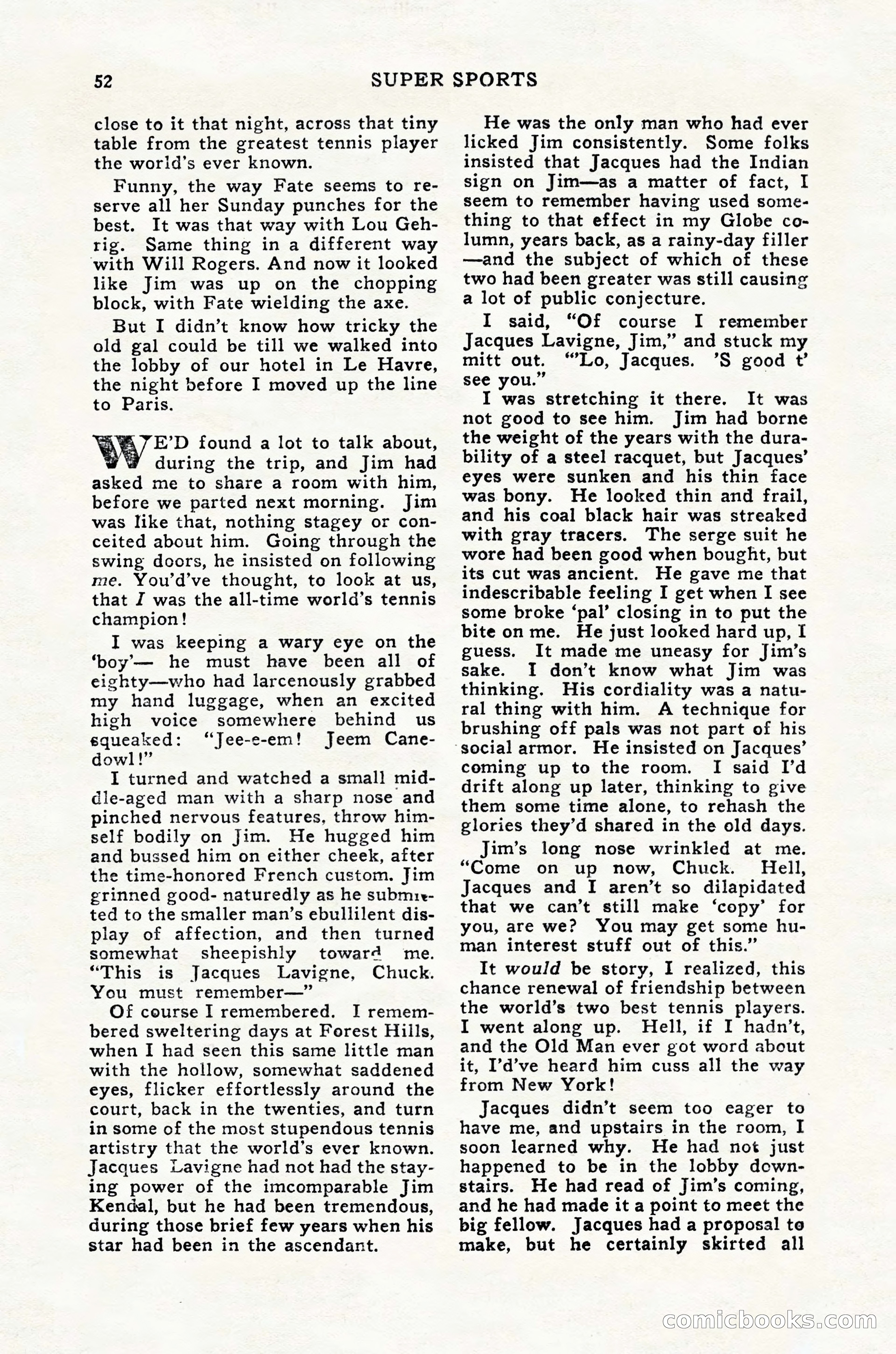Super Sports, February 1947 — page 52 of 100