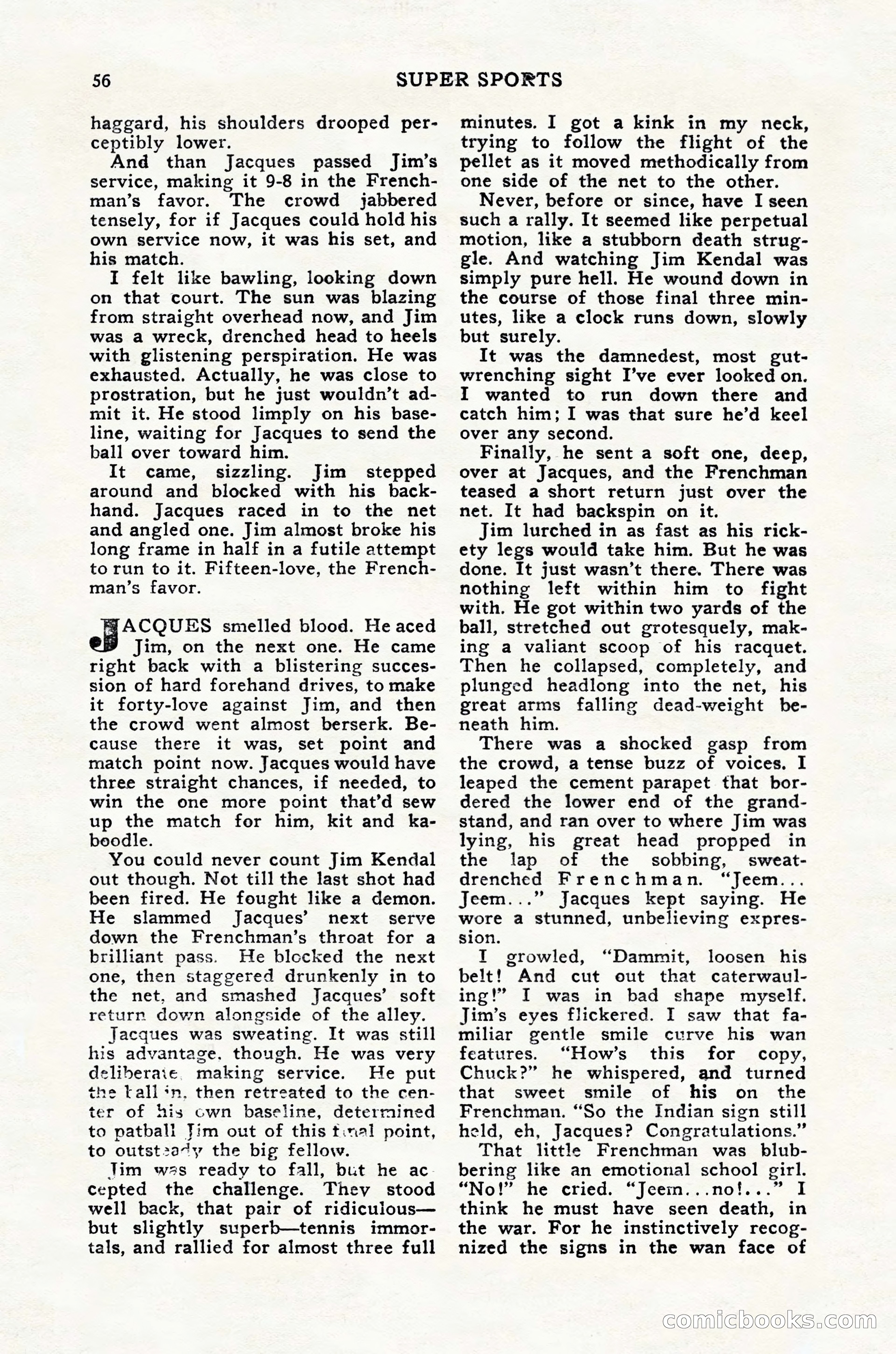 Super Sports, February 1947 — page 56 of 100