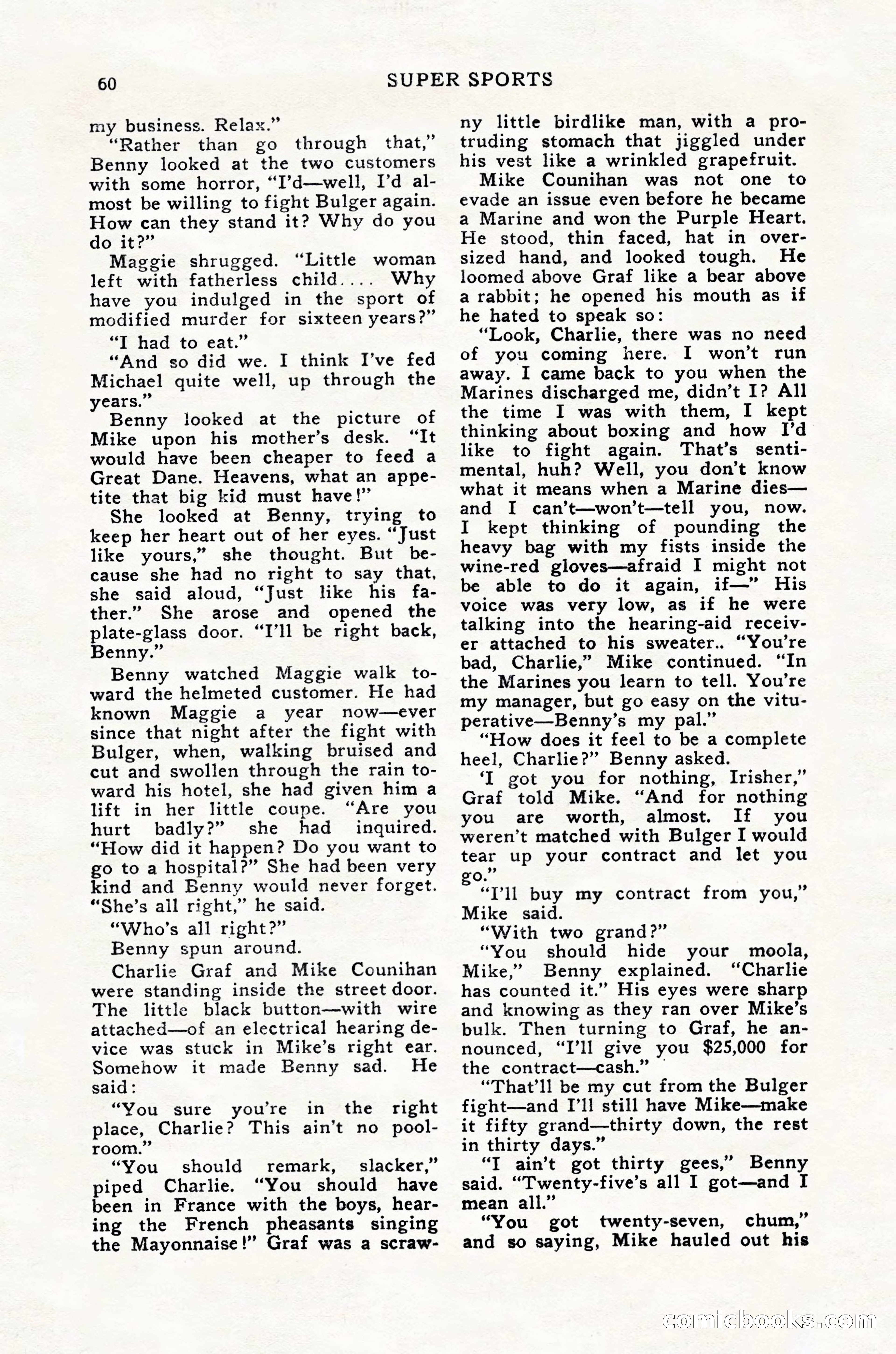 Super Sports, February 1947 — page 60 of 100