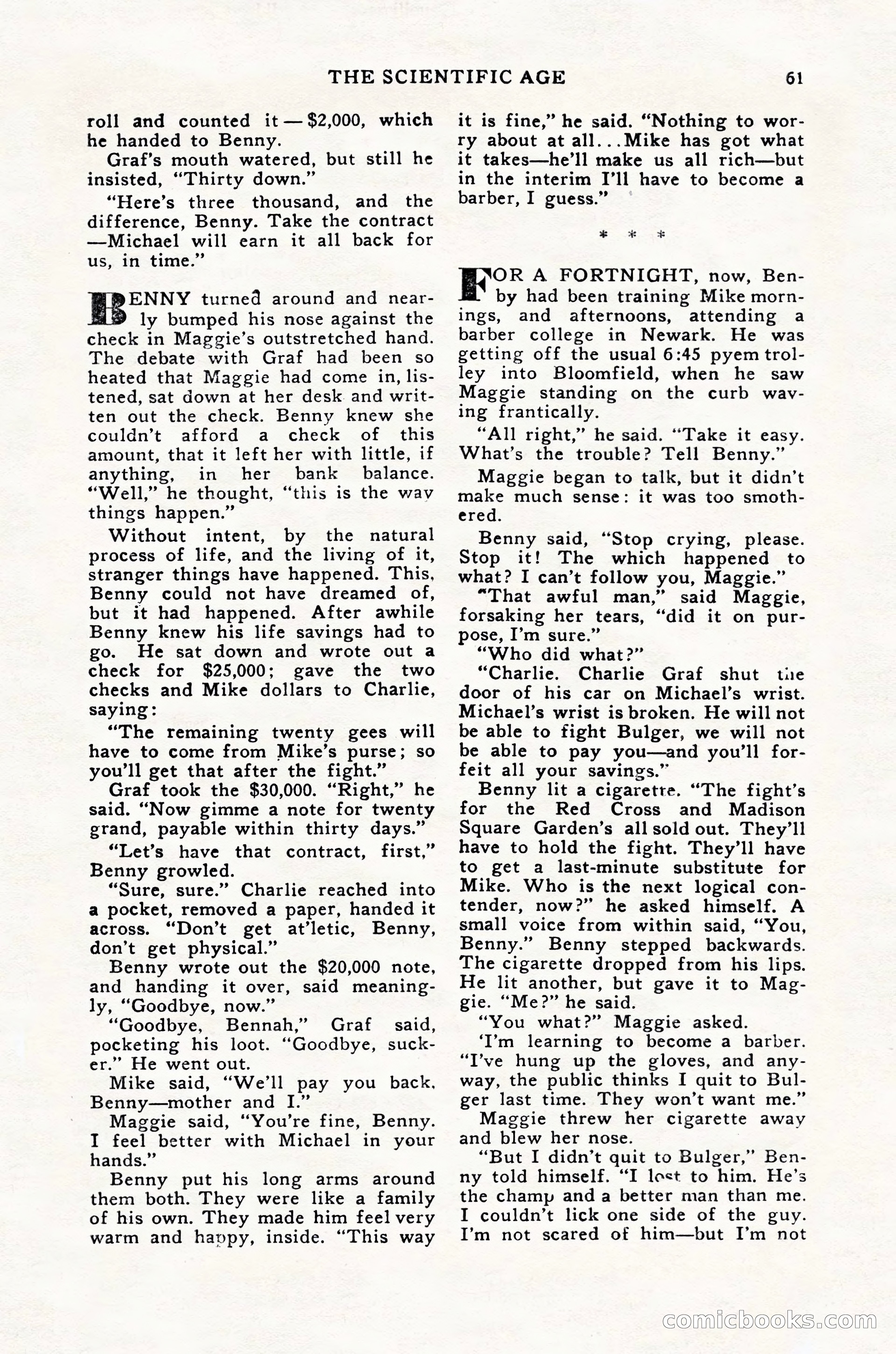 Super Sports, February 1947 — page 61 of 100
