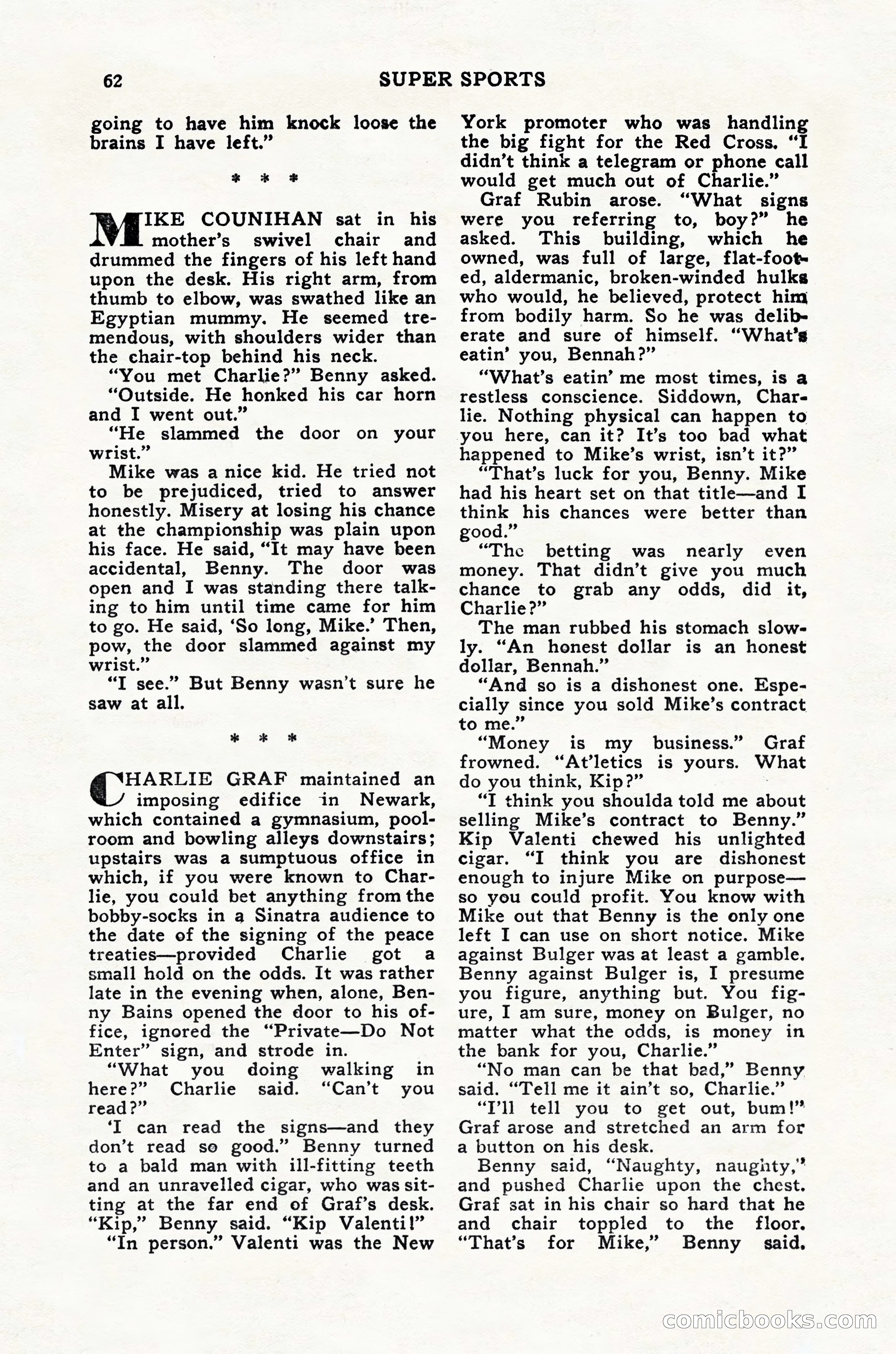 Super Sports, February 1947 — page 62 of 100