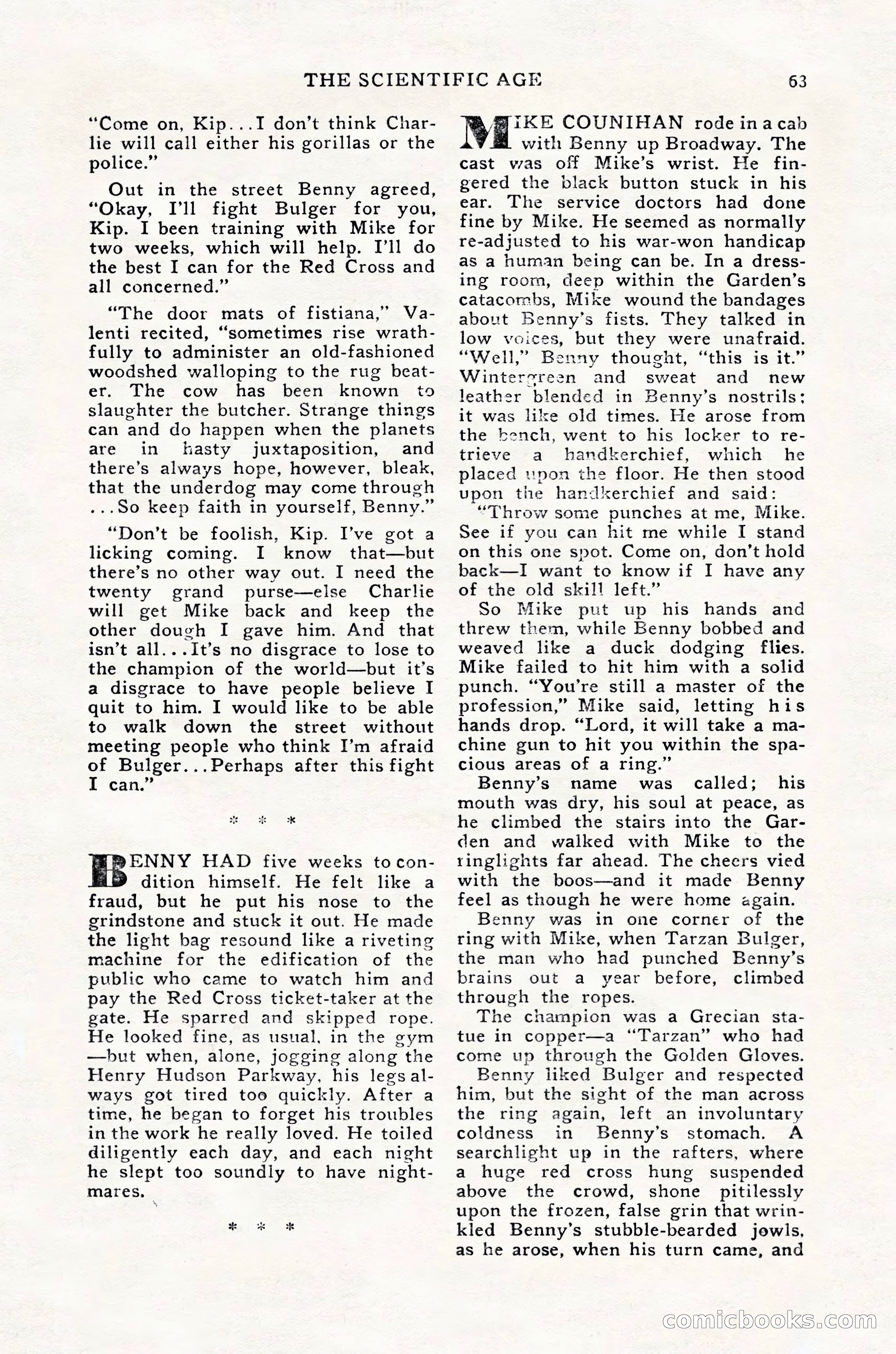 Super Sports, February 1947 — page 63 of 100