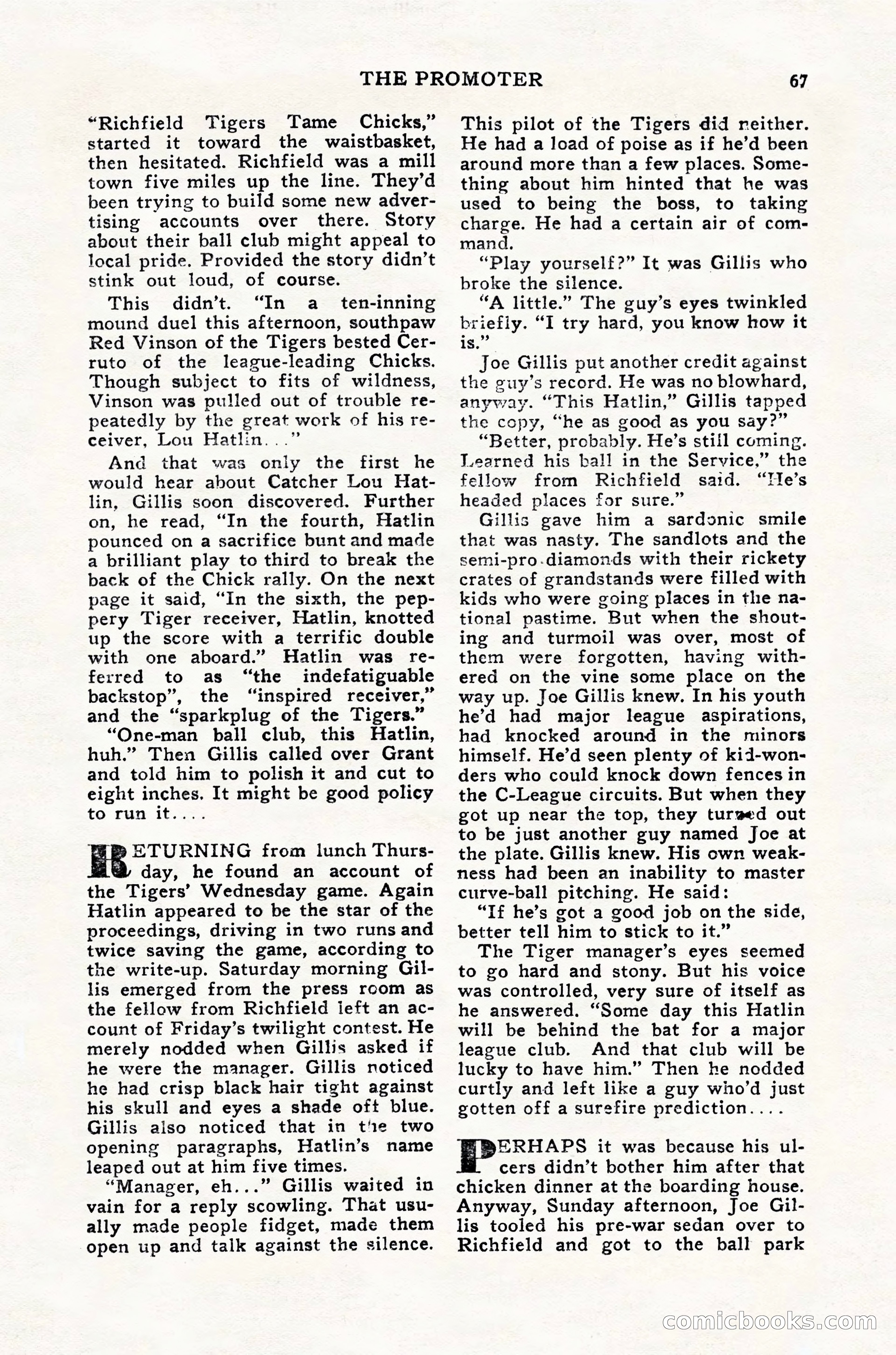 Super Sports, February 1947 — page 67 of 100
