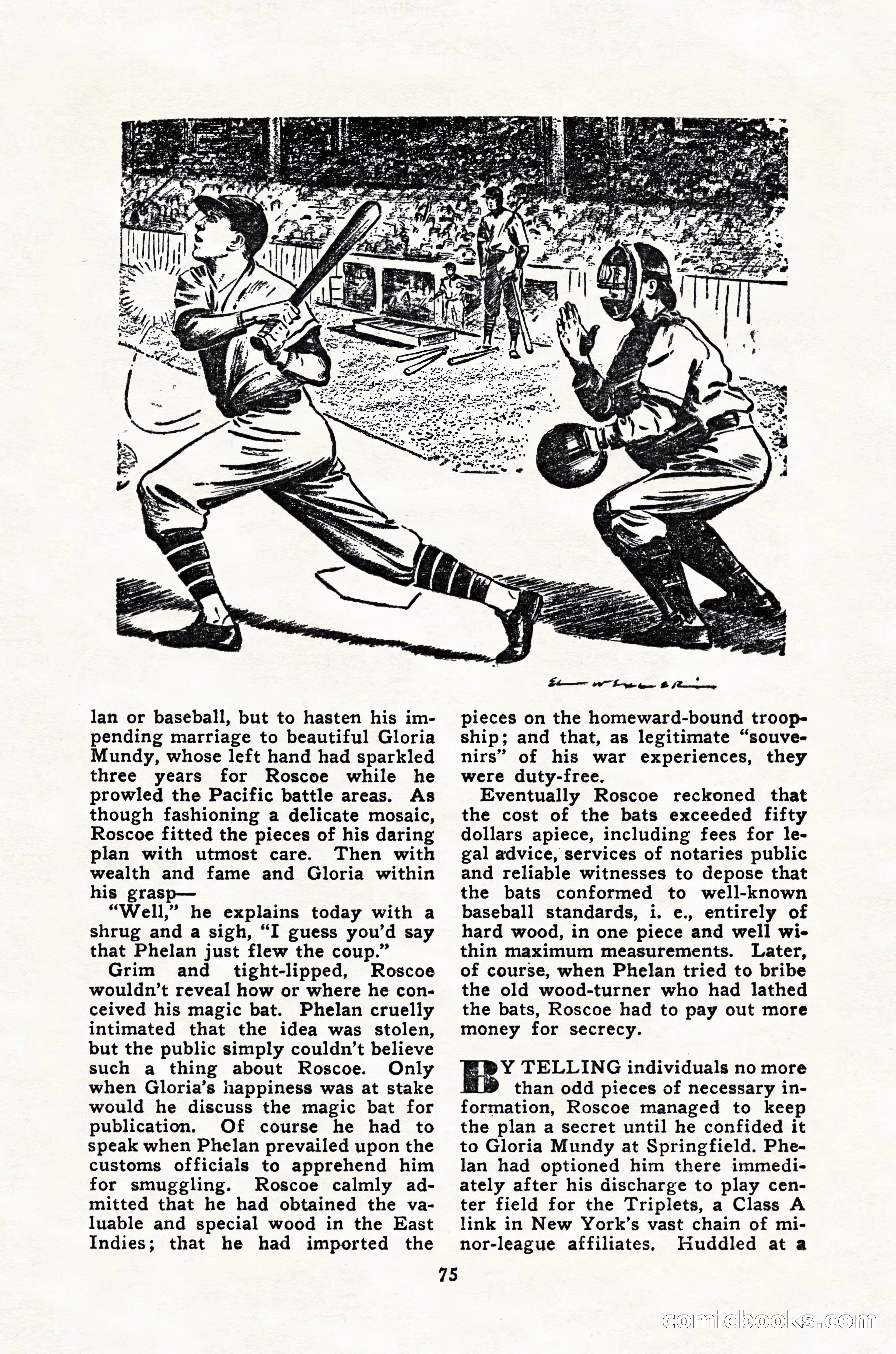 Super Sports, February 1947 — page 75 of 100