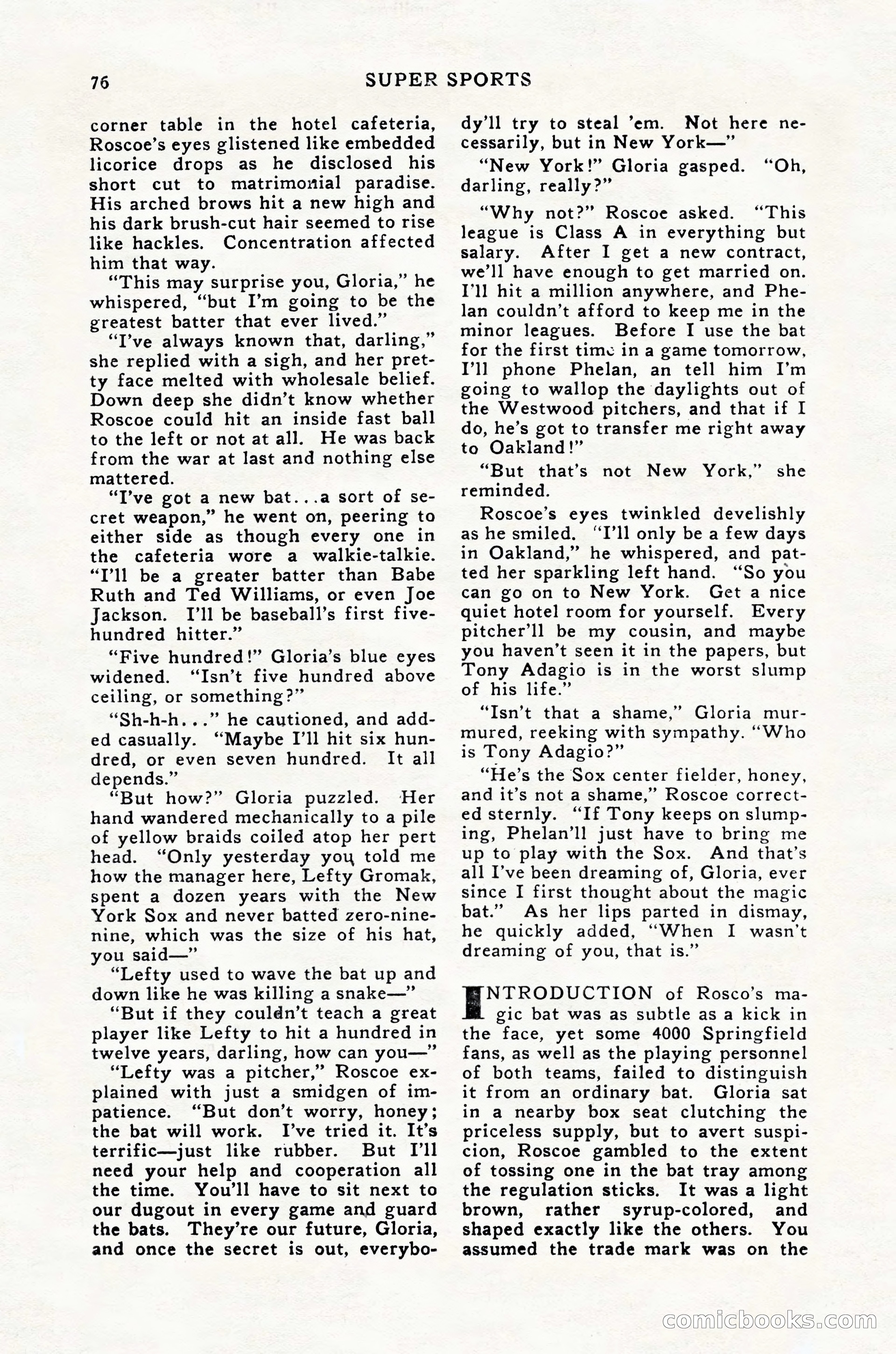 Super Sports, February 1947 — page 76 of 100