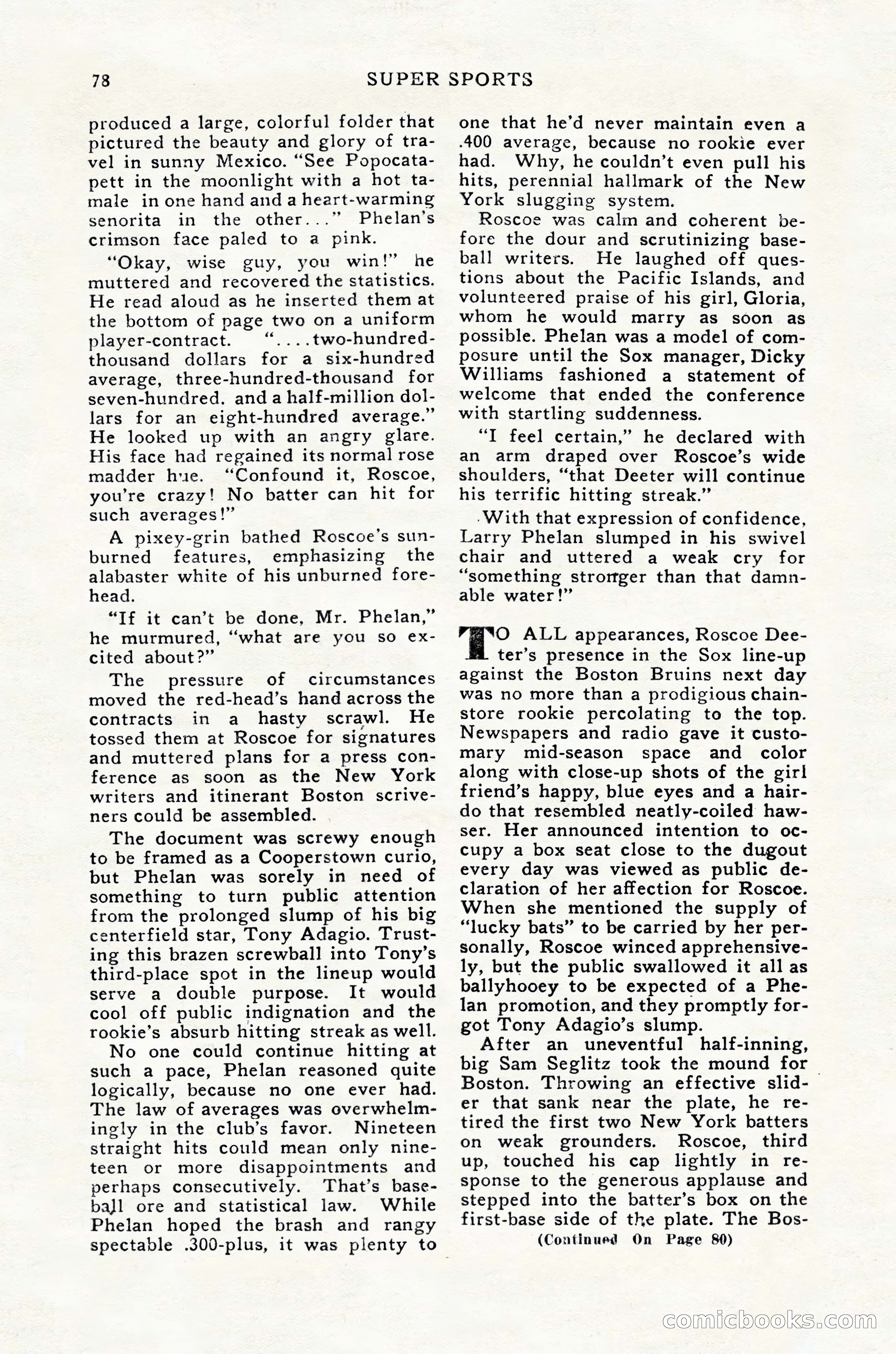 Super Sports, February 1947 — page 78 of 100