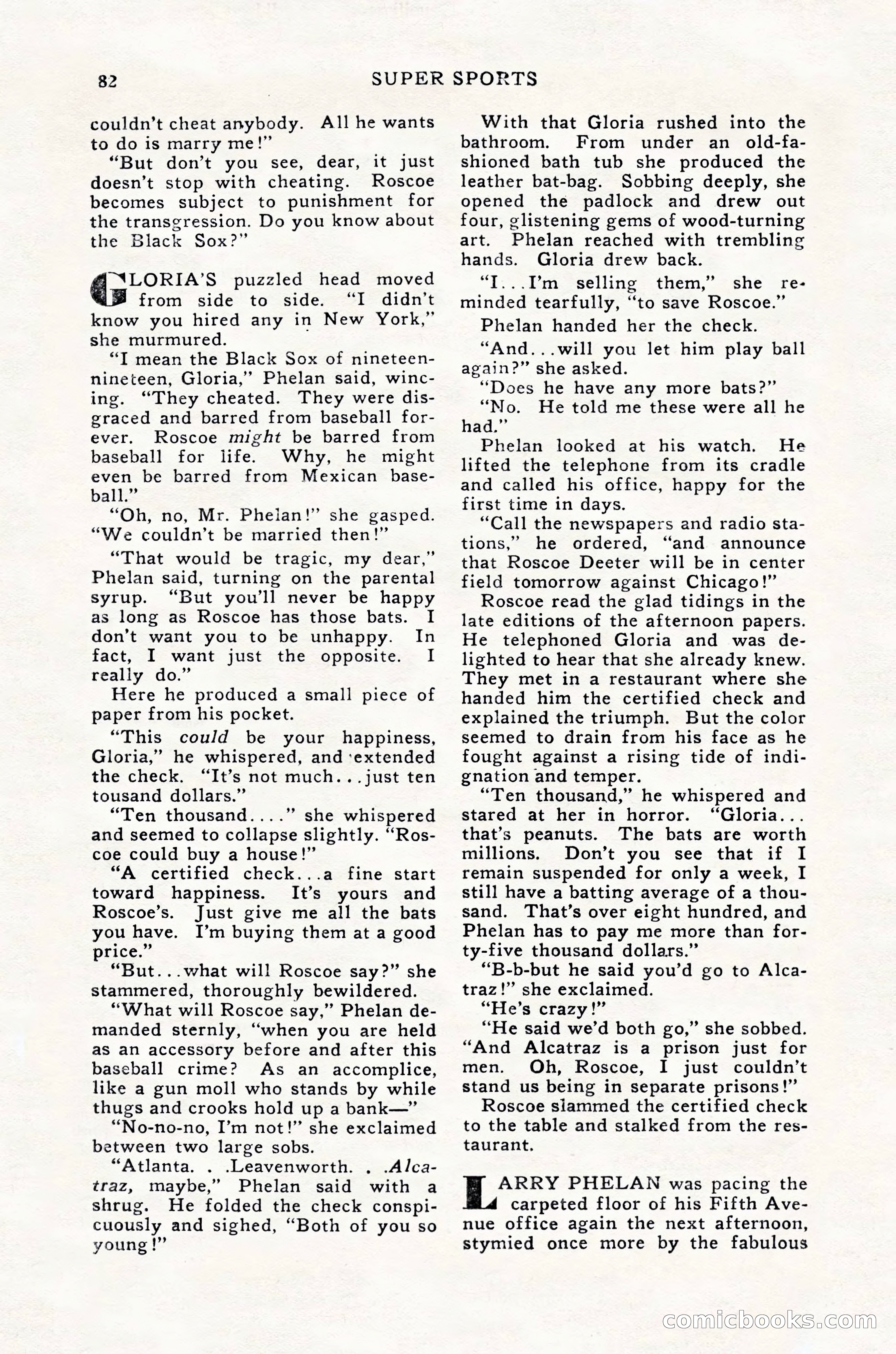 Super Sports, February 1947 — page 82 of 100