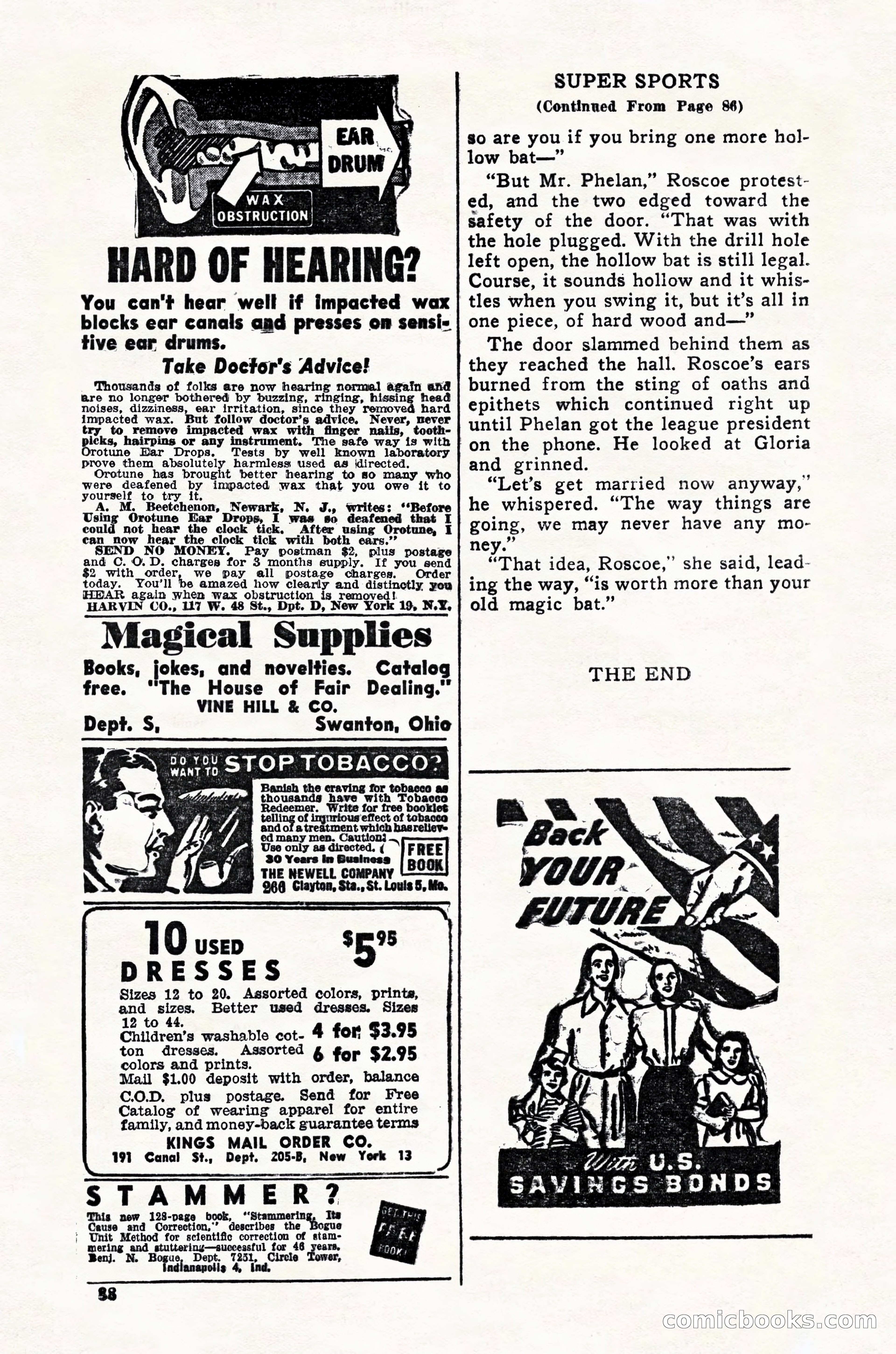 Super Sports, February 1947 — page 88 of 100