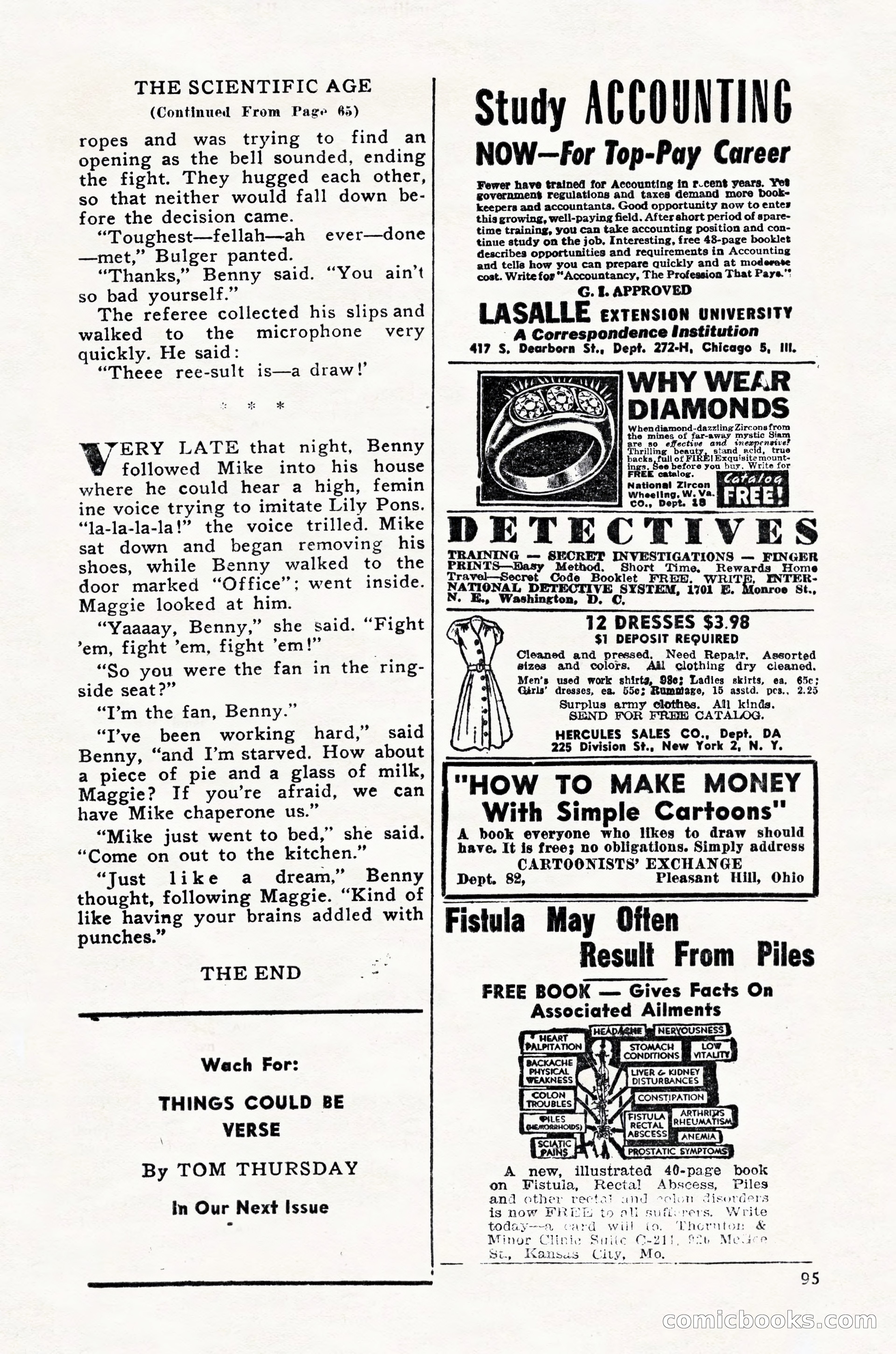 Super Sports, February 1947 — page 95 of 100