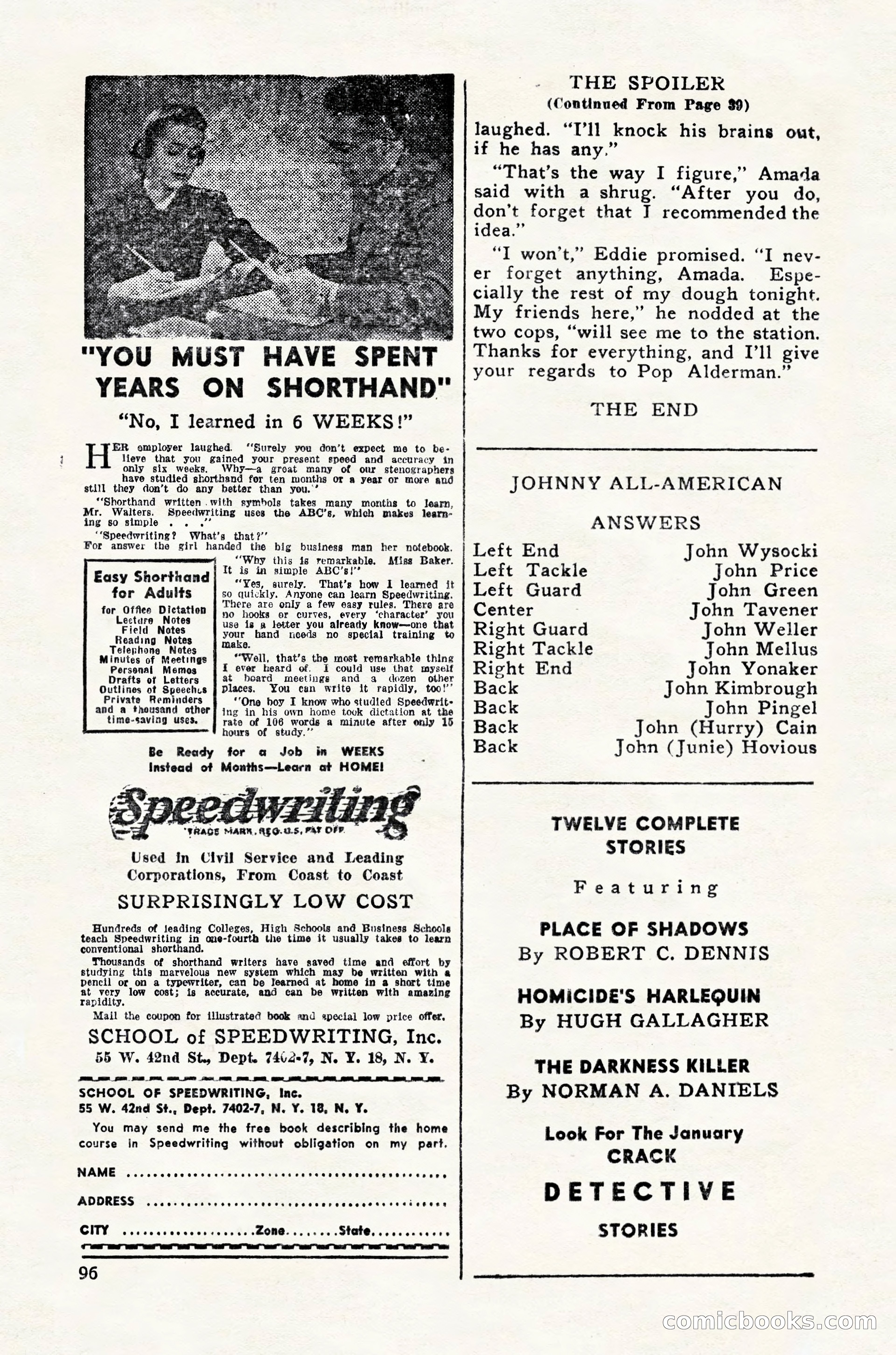 Super Sports, February 1947 — page 96 of 100