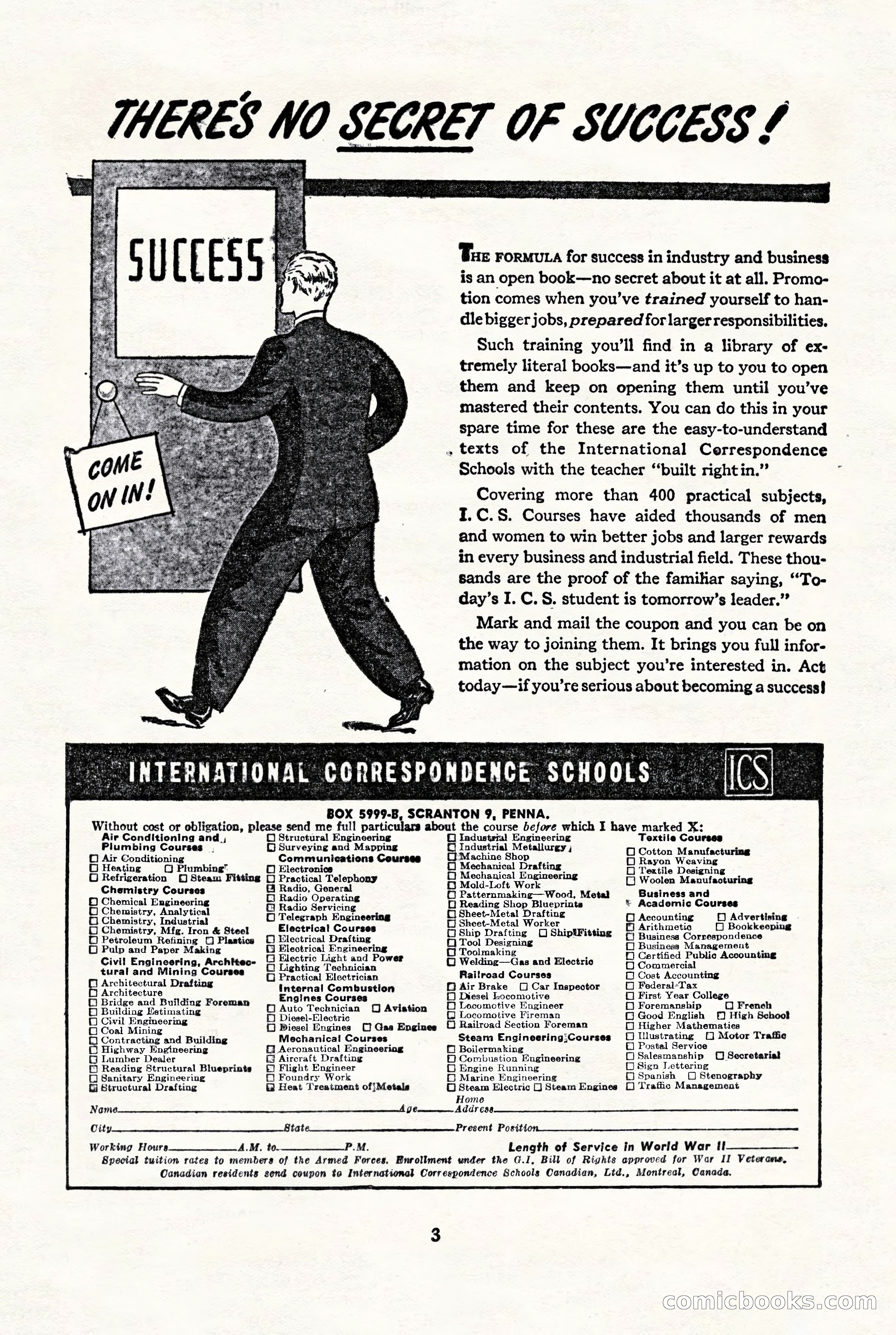 Super Sports, June 1947 — page 3 of 100