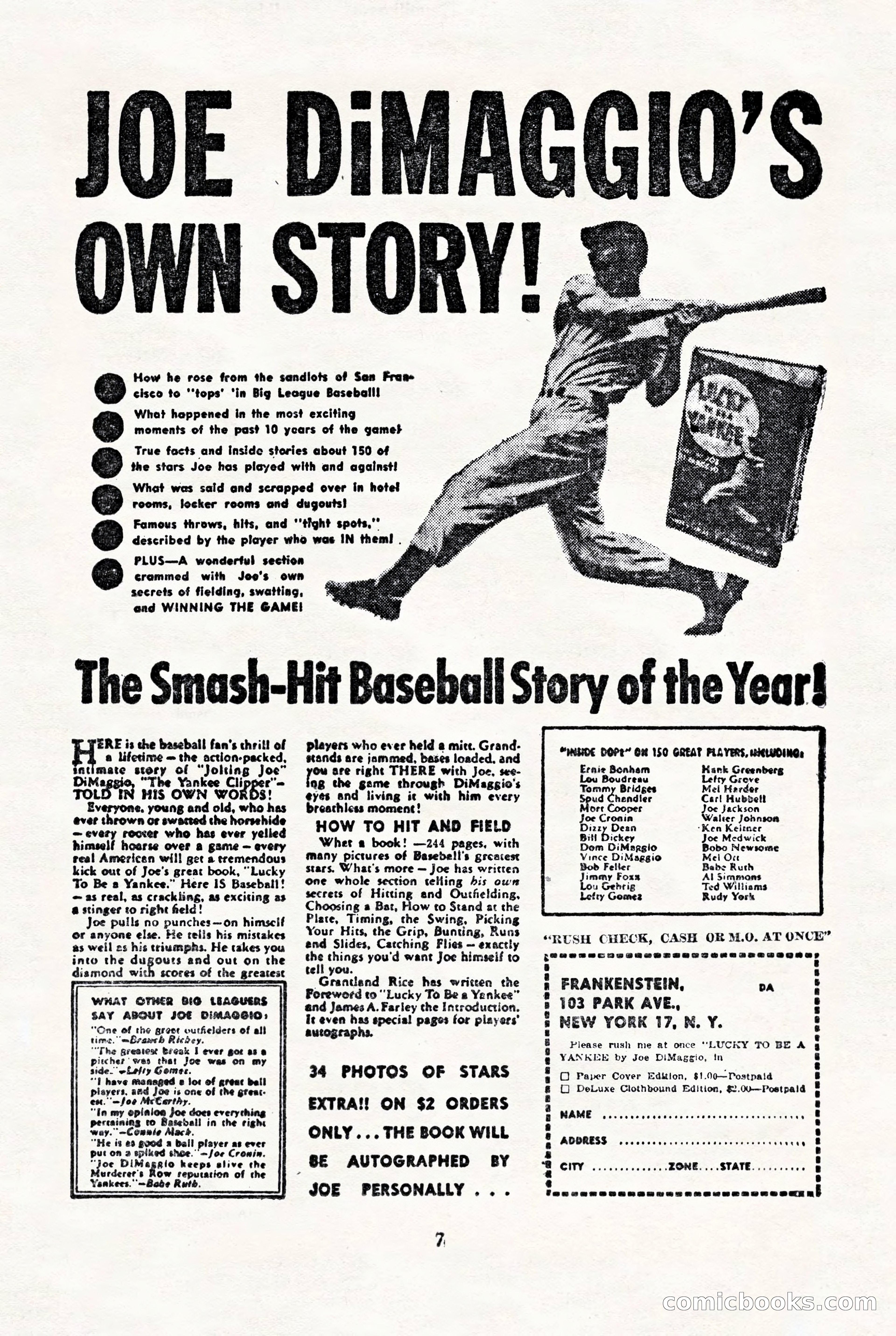 Super Sports, June 1947 — page 7 of 100