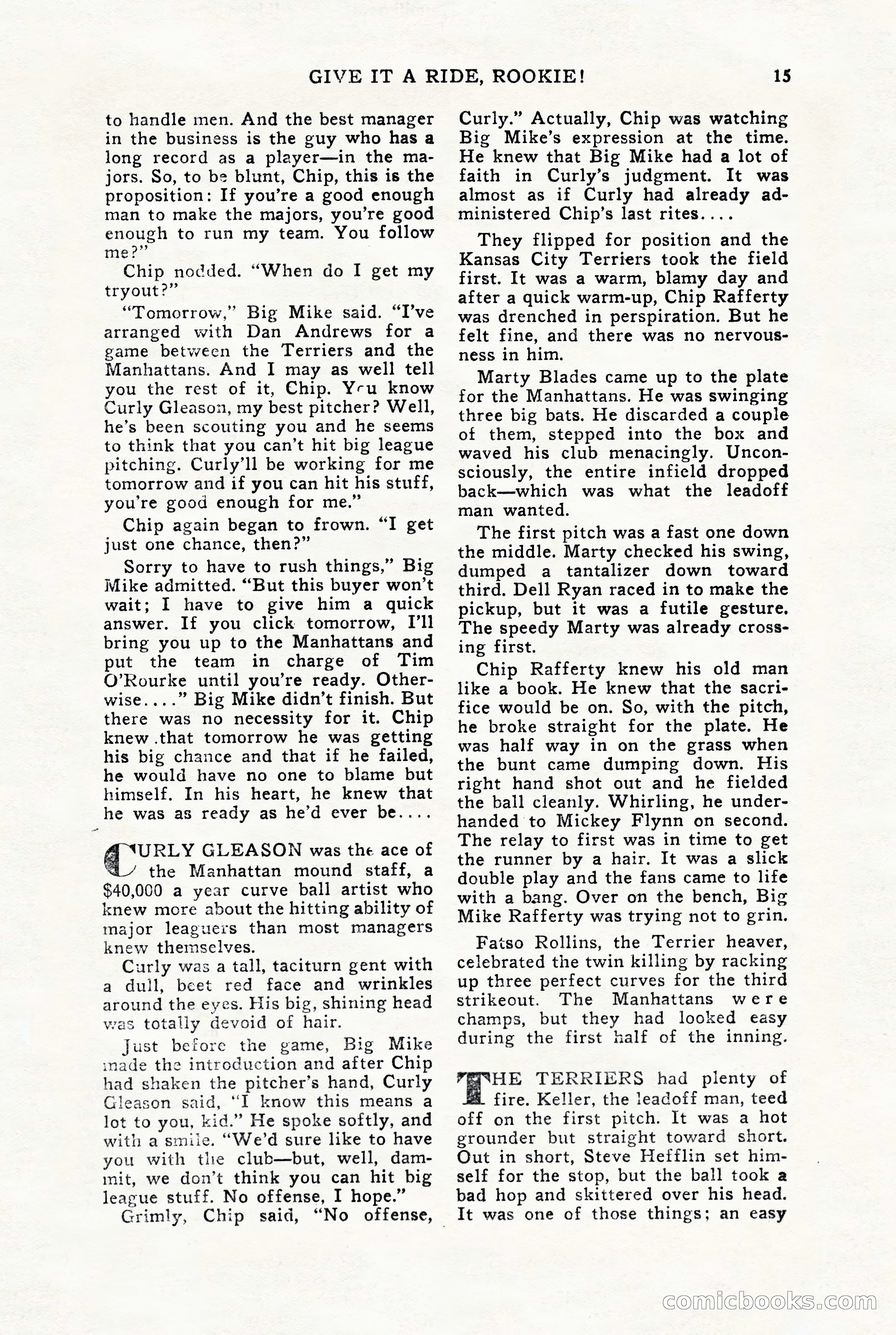 Super Sports, June 1947 — page 15 of 100
